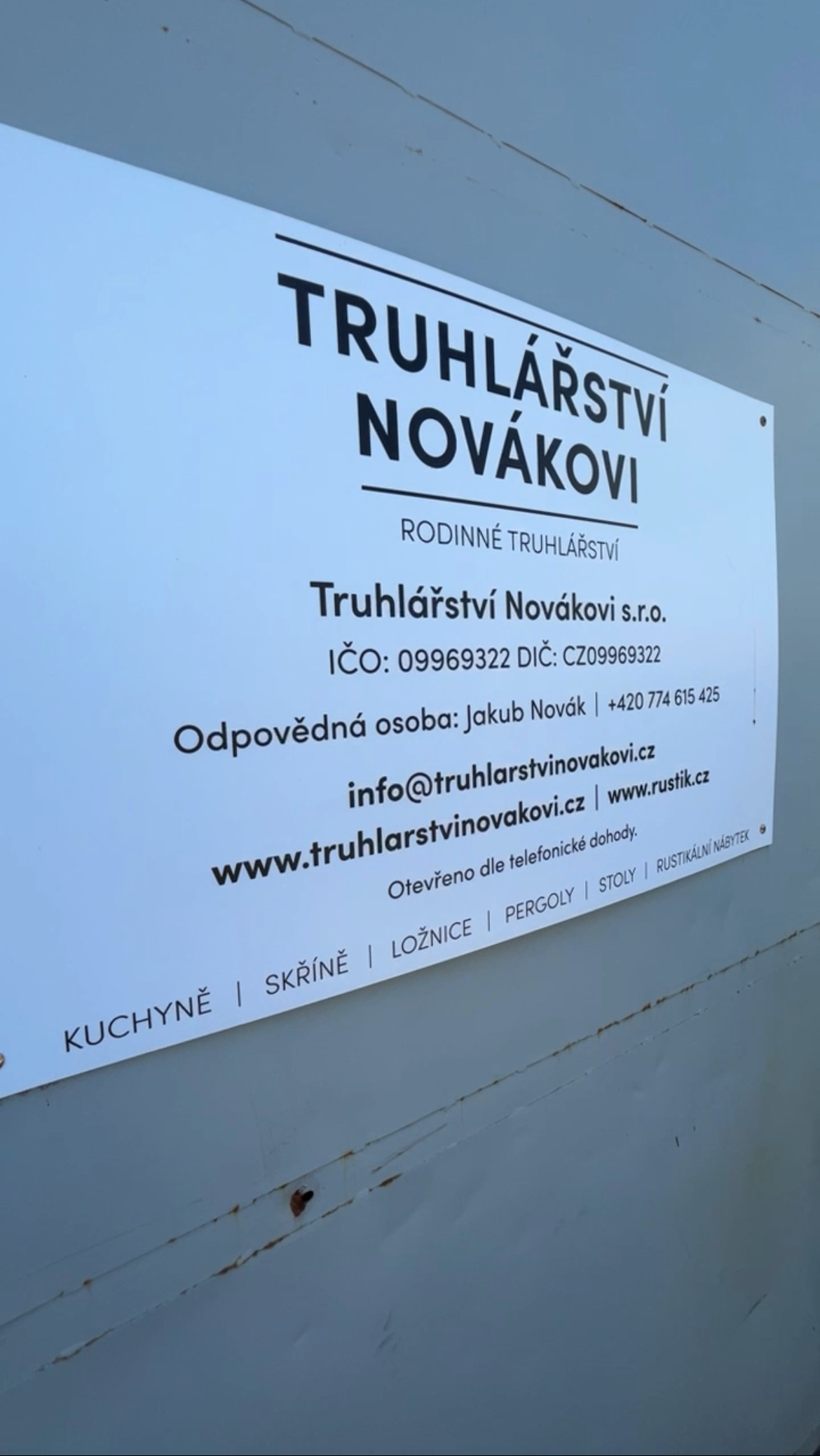 Rodinné truhlářství Novákovi foto 1
