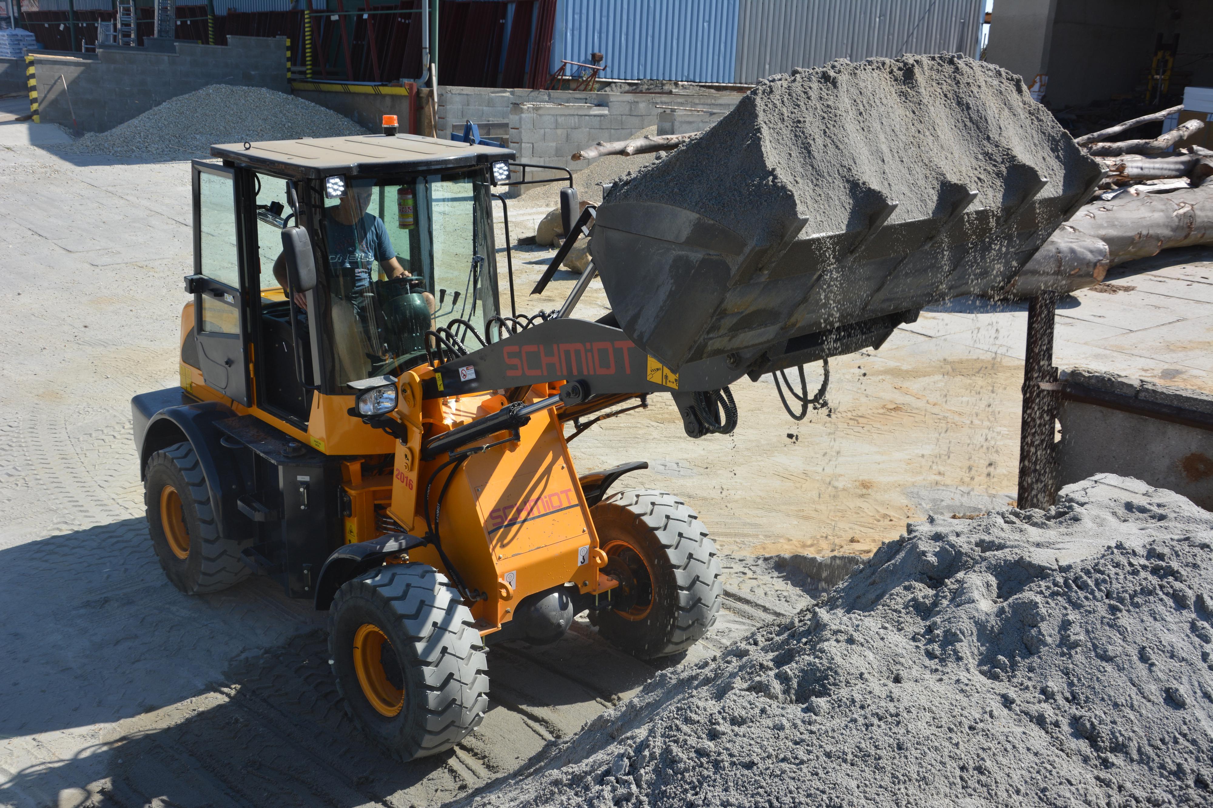 Sypké materiály pro Vaši stavbu skladem