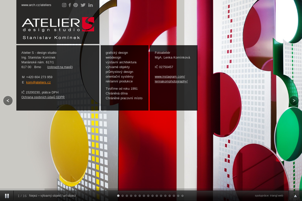 Ing.Stanislav Komínek - Atelier S - design studio