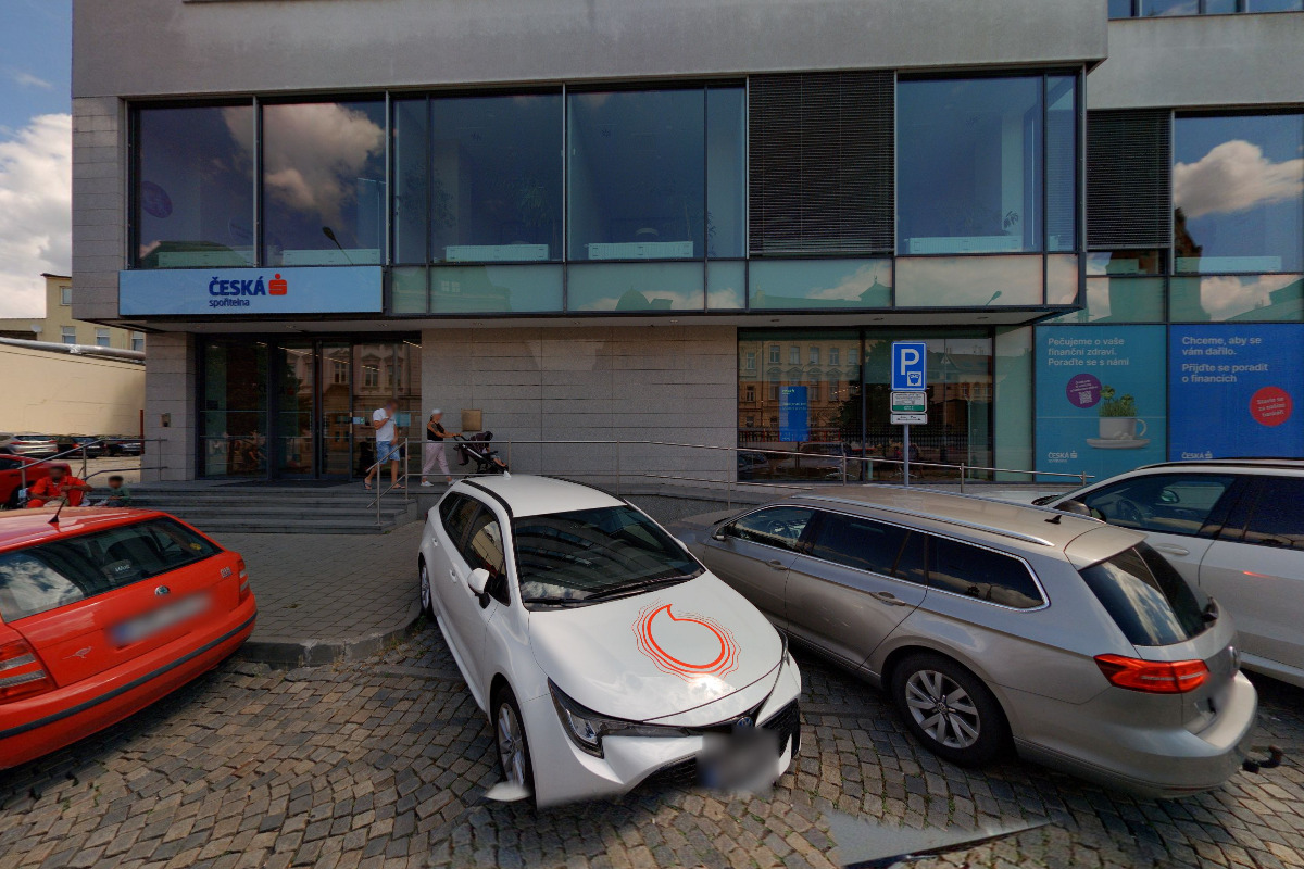 Bankomat České spořitelny