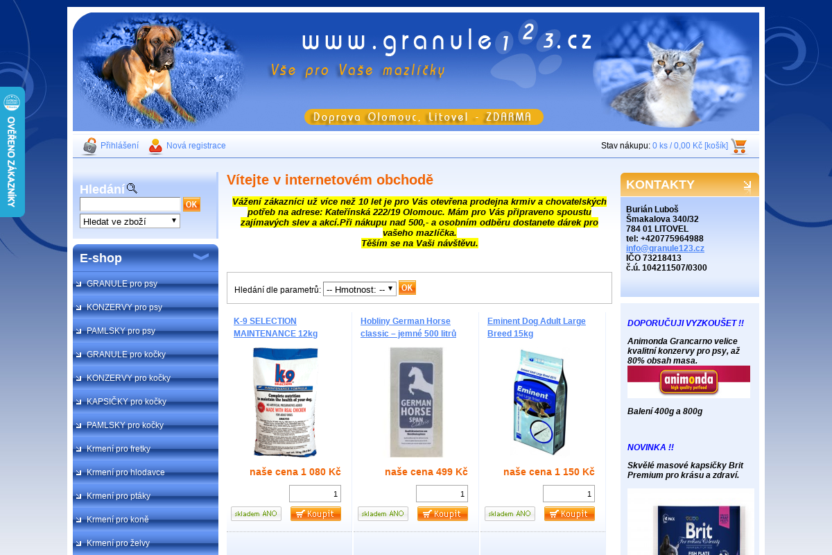Granule123.cz