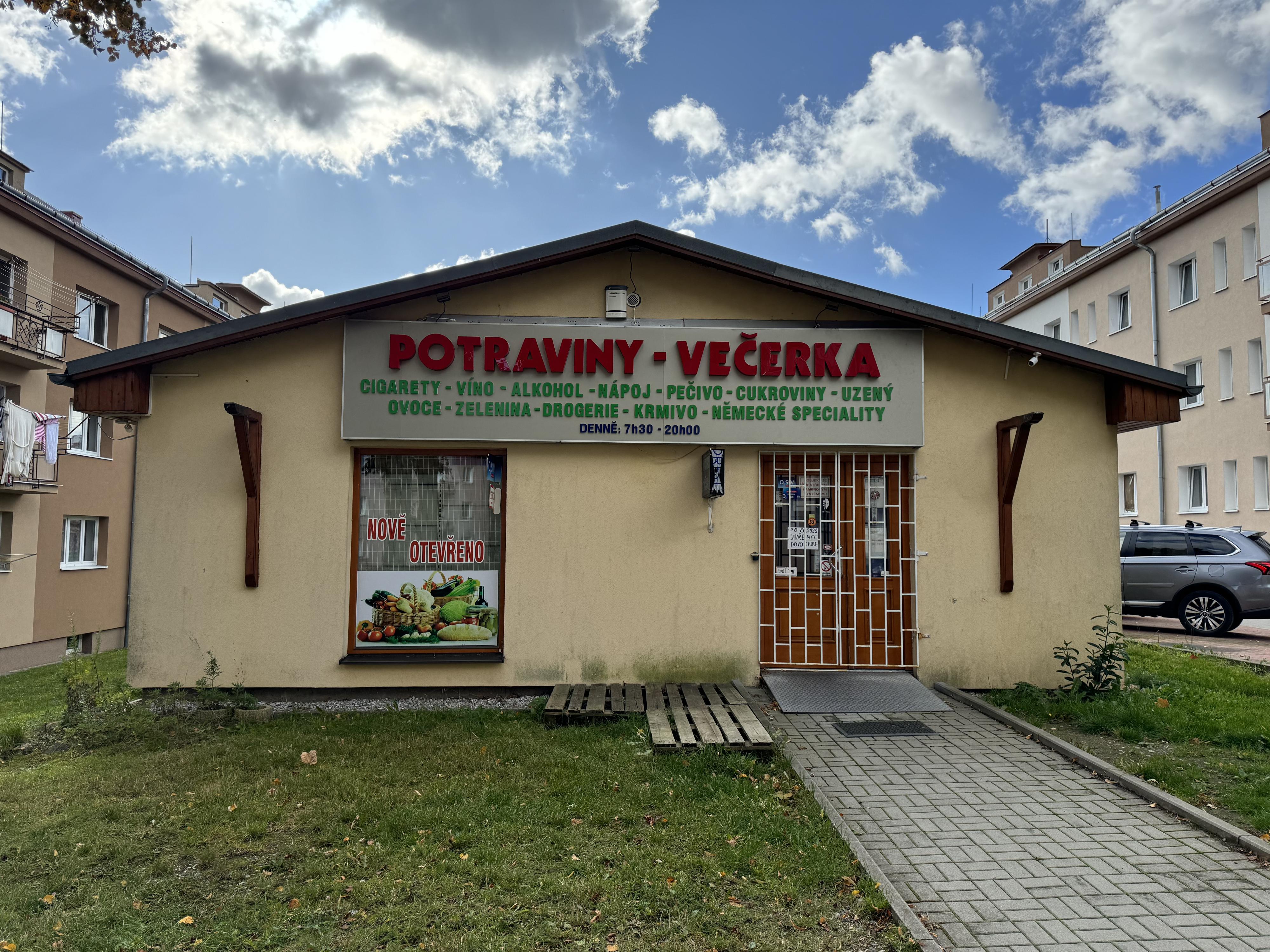 Potraviny - večerka Dlouhá