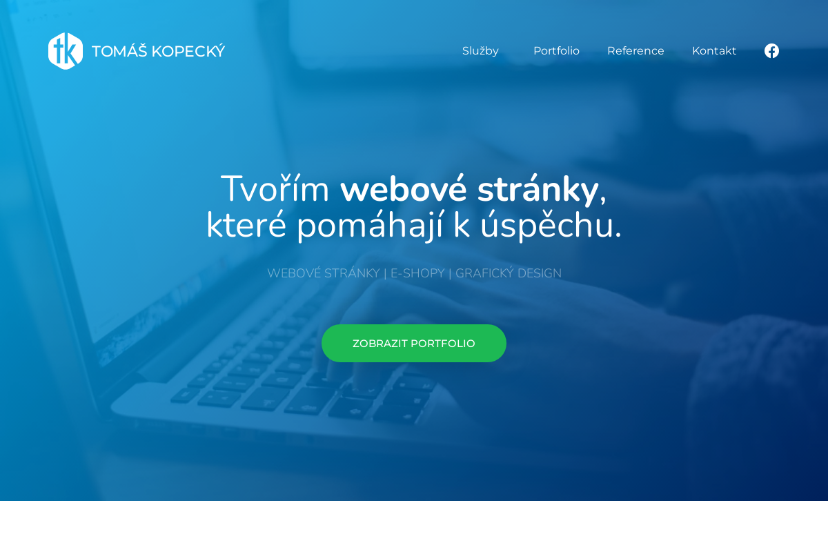 Tvorba webových stránek - Tomáš Kopecký