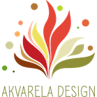 Logo obchodu Akvarela Design