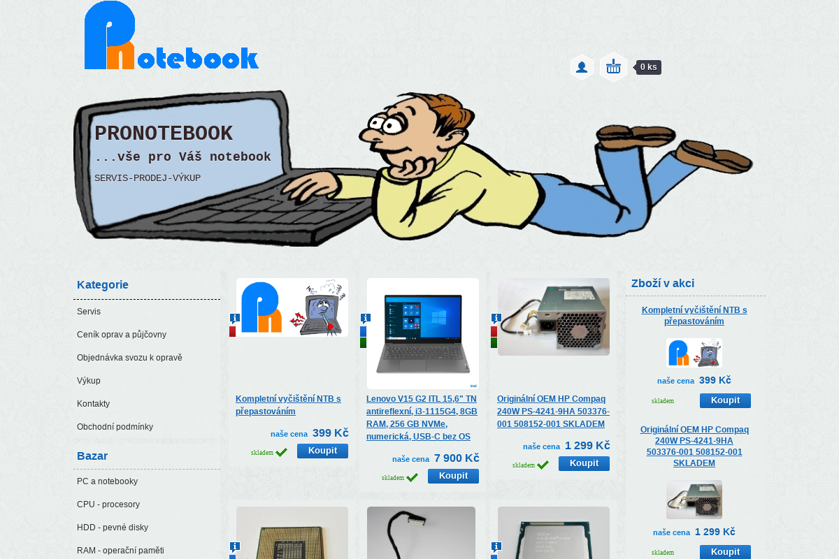 Pronotebook.cz