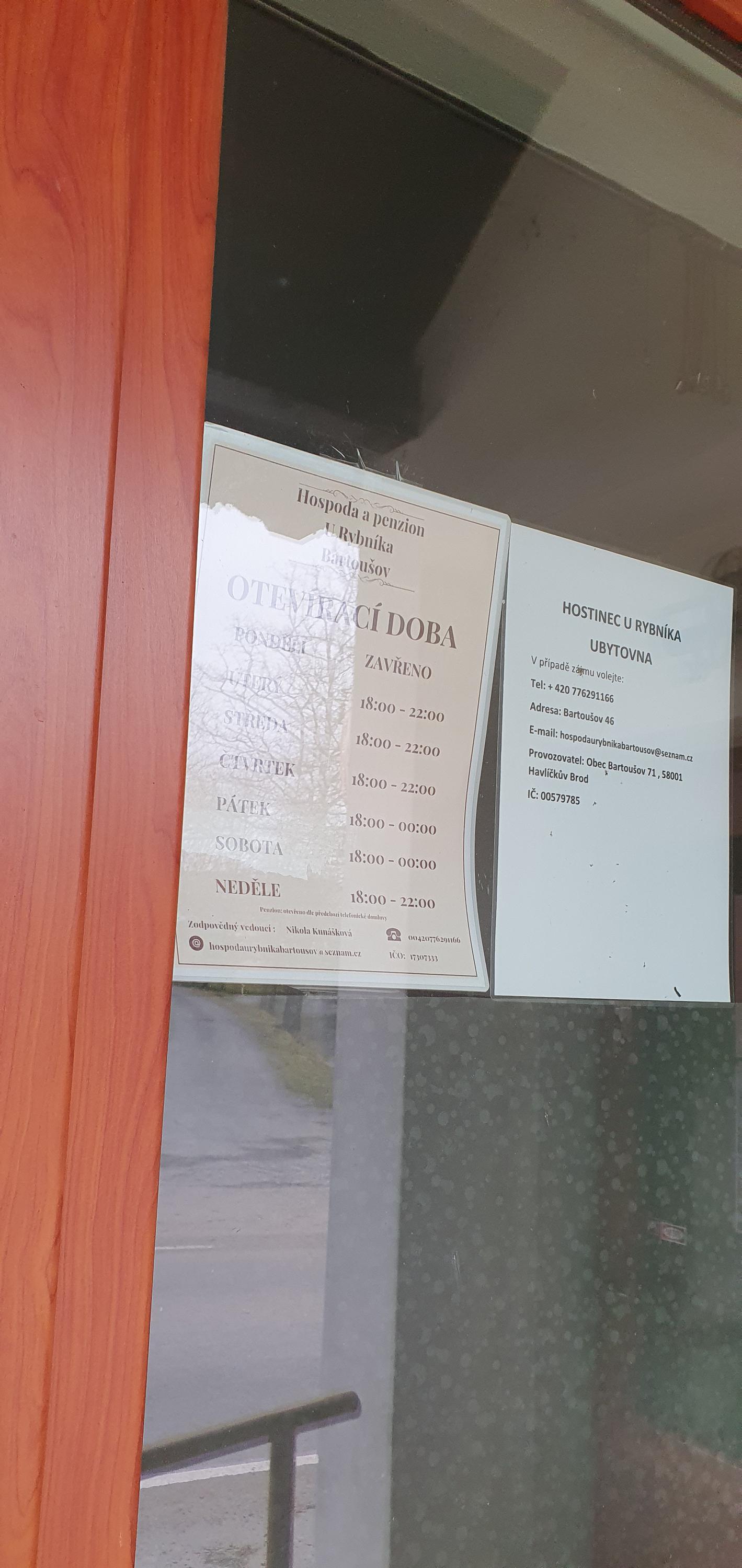 Hospoda a Ubytování U Rybníka foto 2