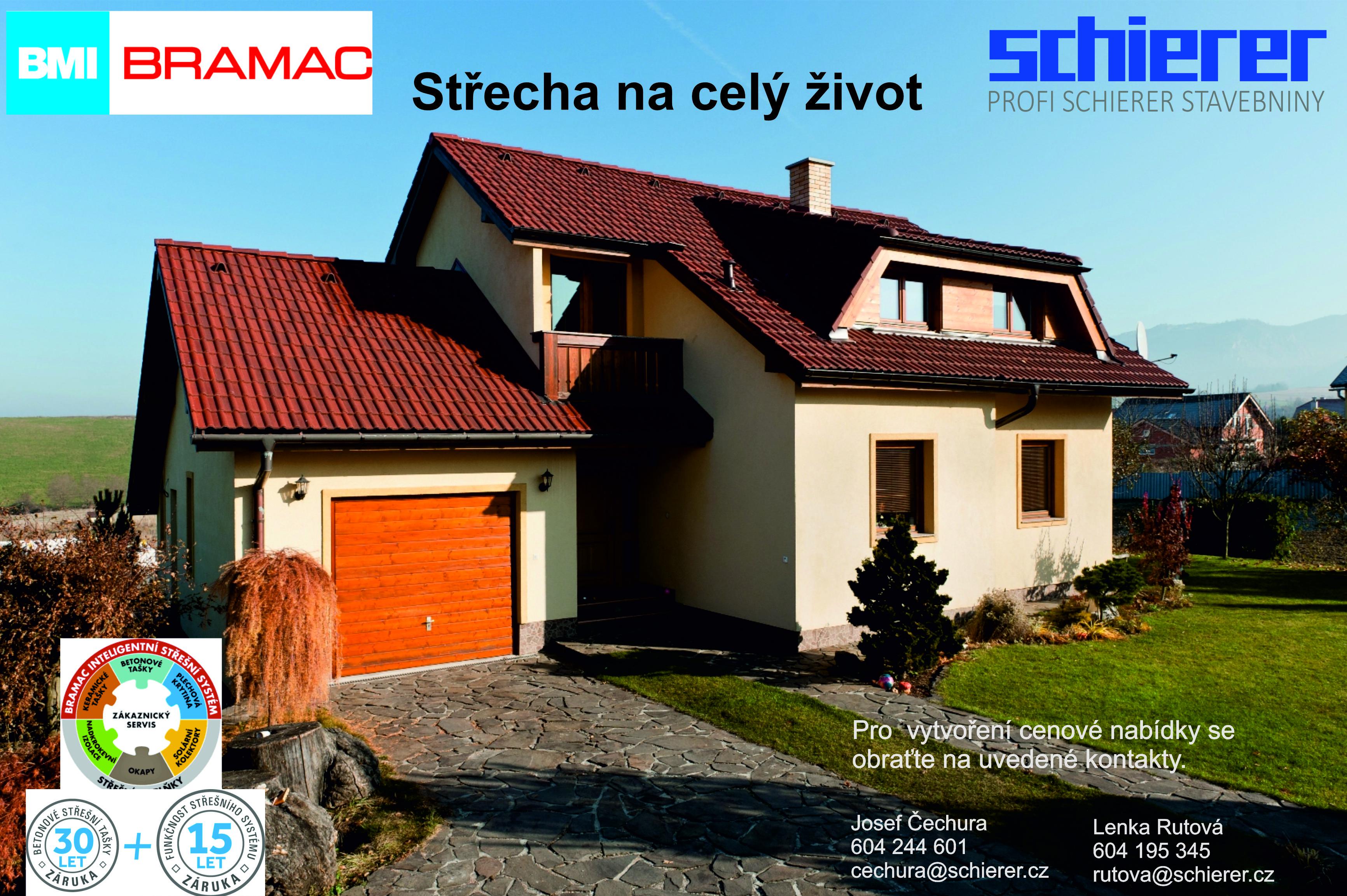 Střechy Bramac