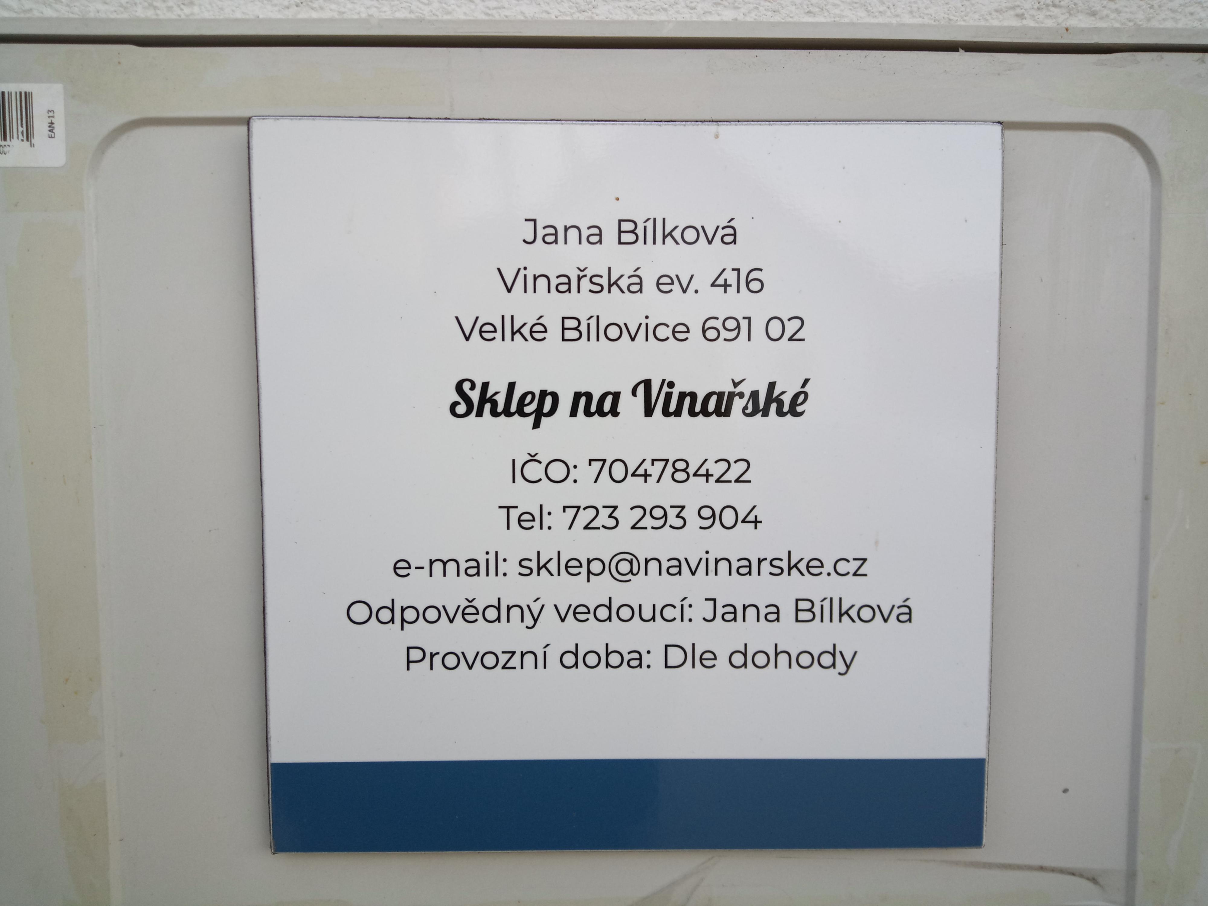 Sklep na Vinařské foto 4