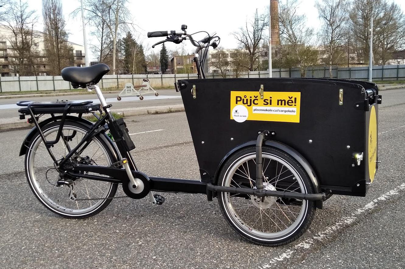 Půjčovna nákladního kola Plzeň na kole
