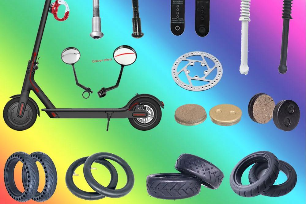 Náhradní díly a příslušenství pro elektrokoloběžky