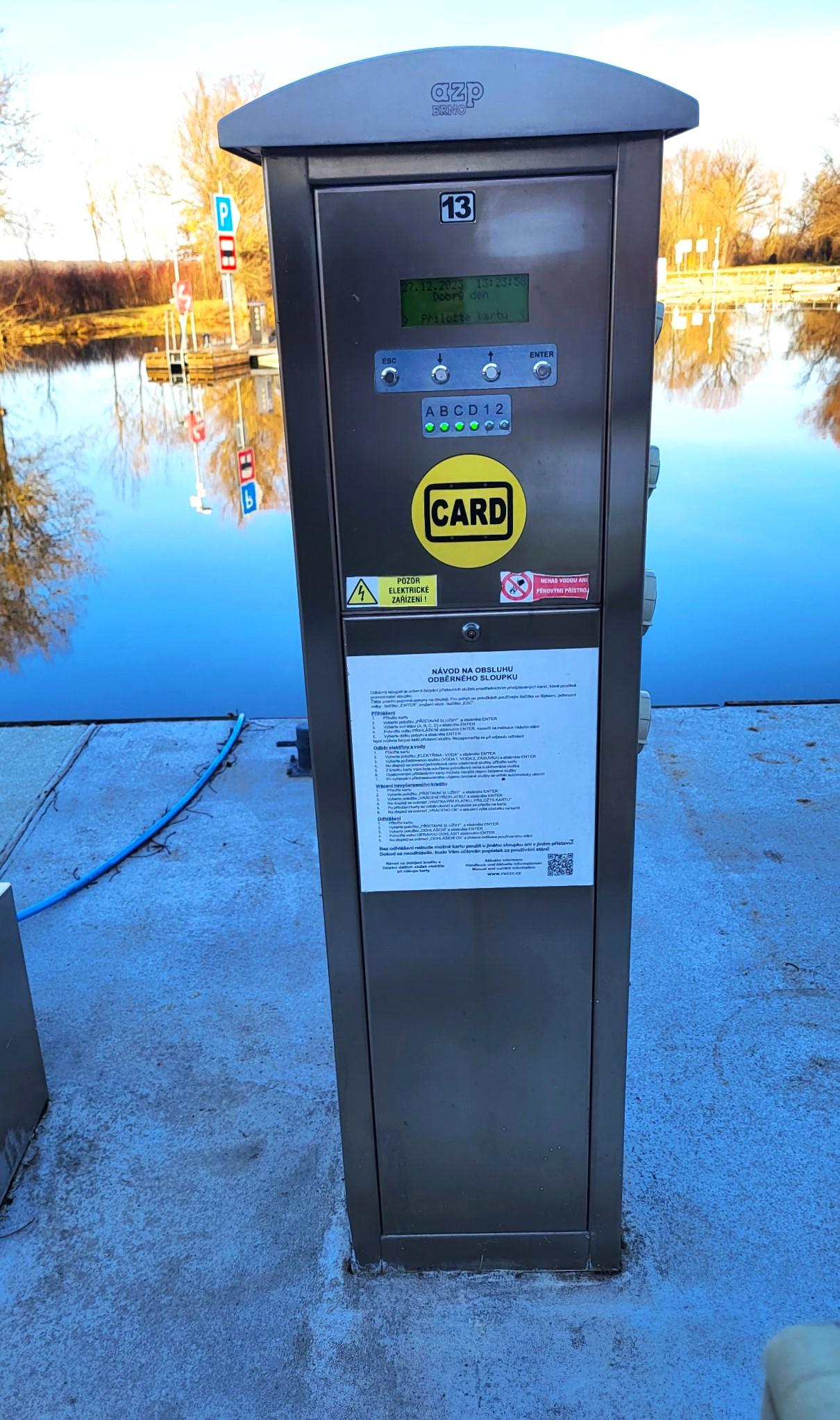 Nabíjecí stanice Přístav Petrov - Ředitelství vodních cest ČR foto 6