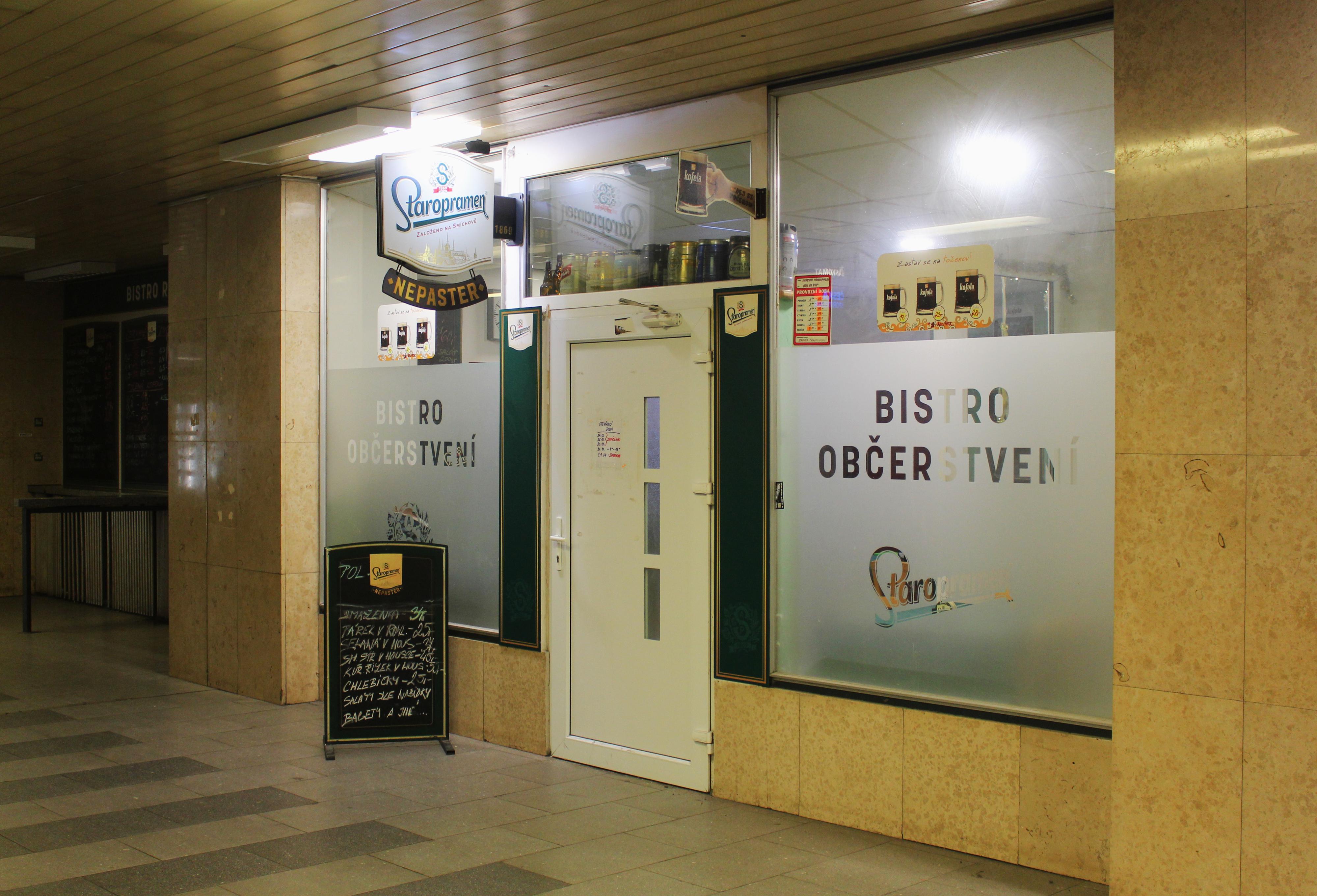 Občerstvení na nádraží