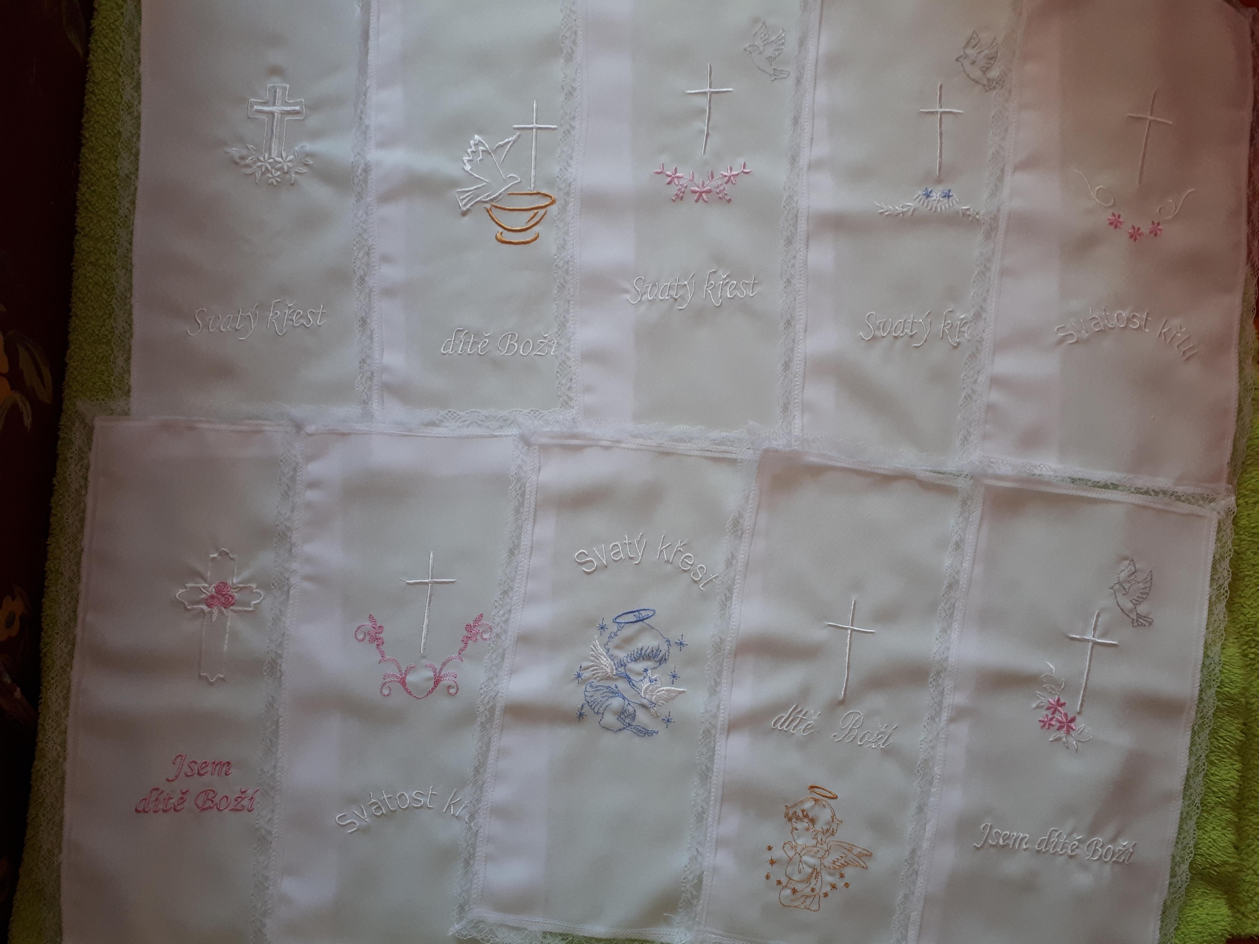 Strojní vyšívání - textilní výroba Věra Stará foto 3