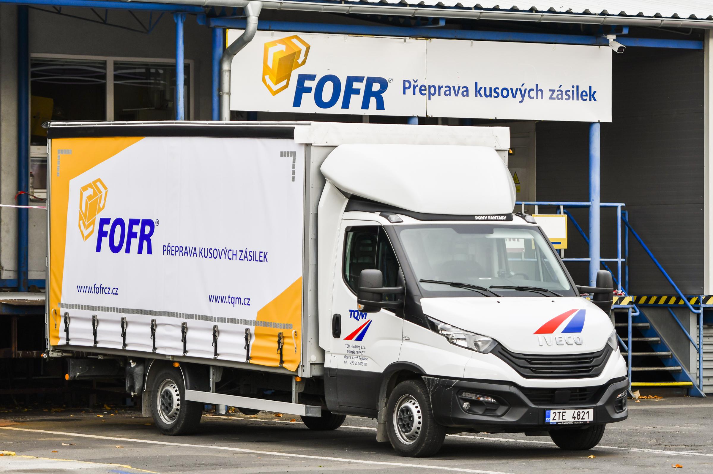 FOFR - přeprava kusových a balíkových zásilek