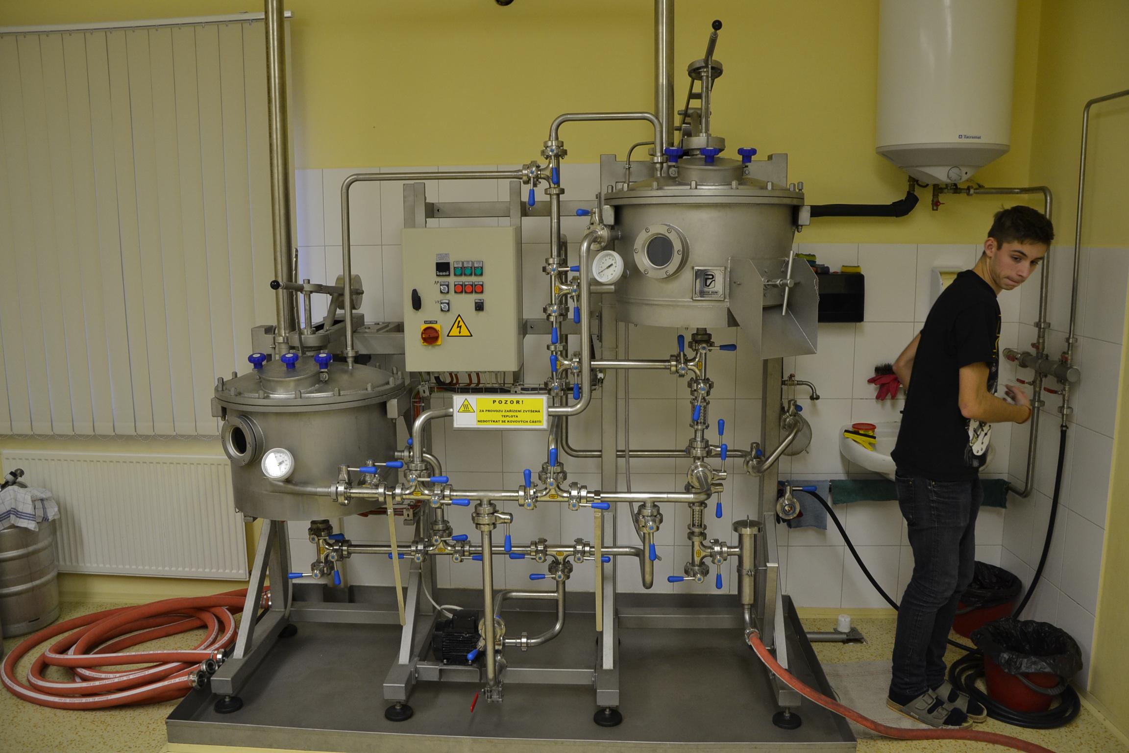 Školní minipivovar - SOŠEP foto 2