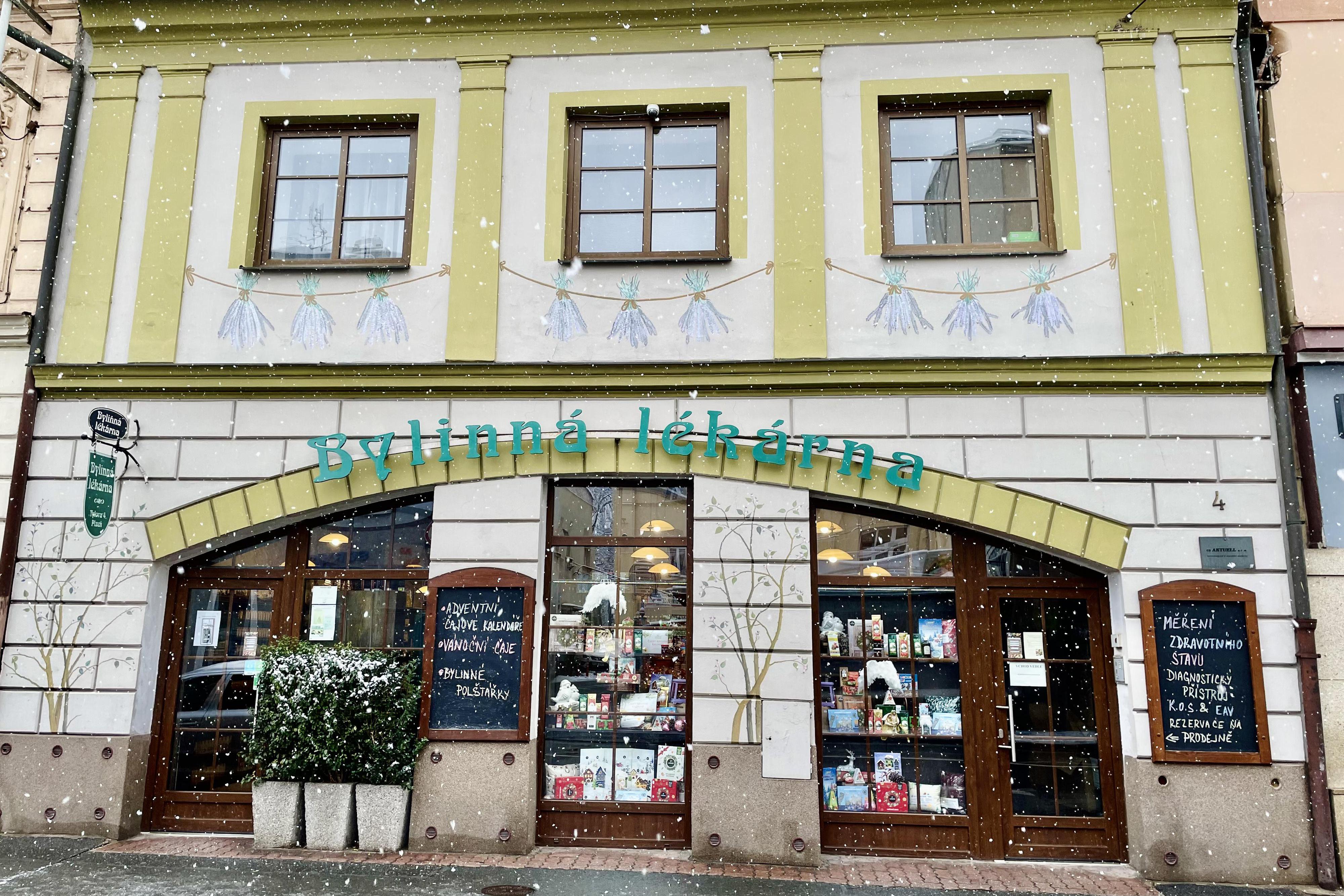 Bylinná lékárna v Plzni