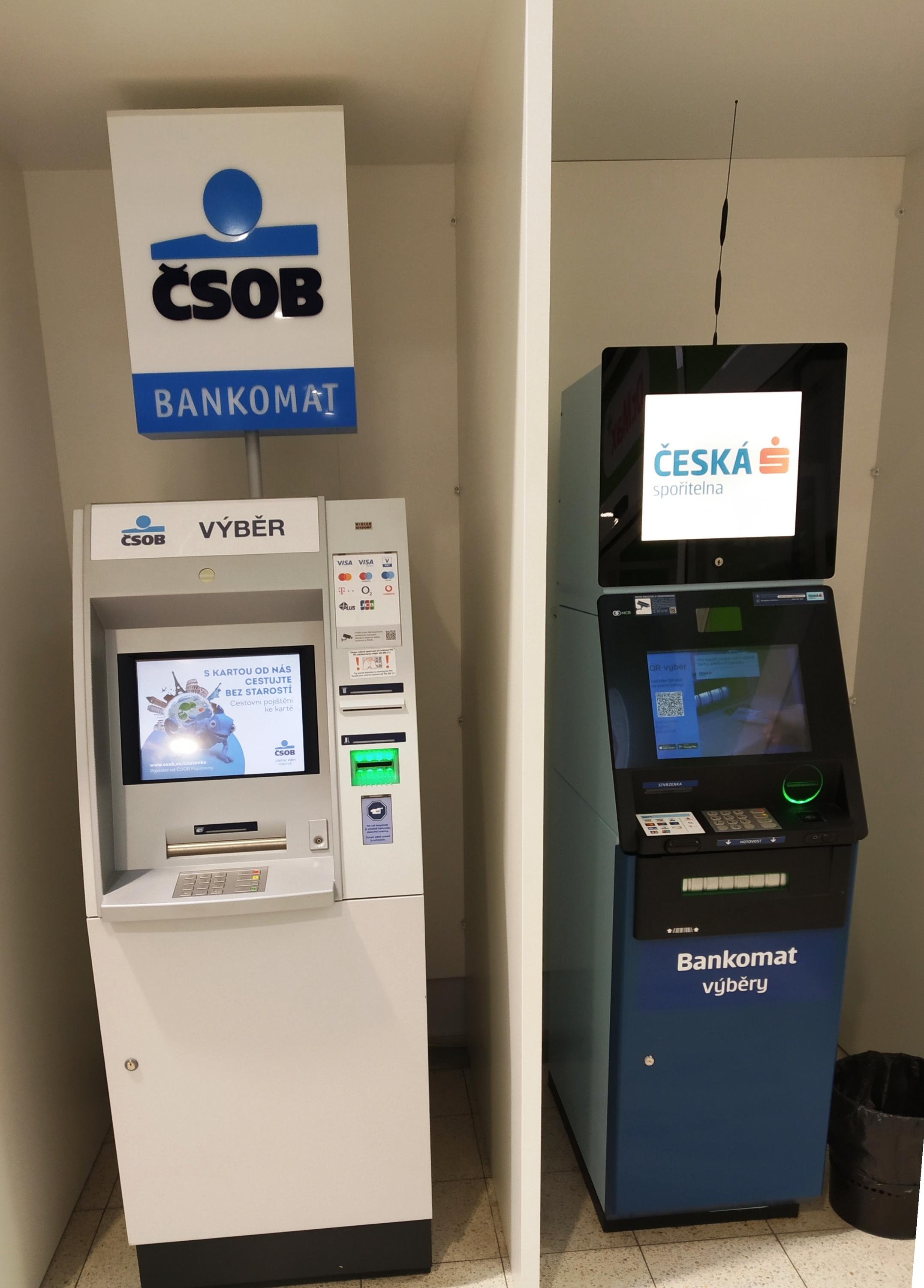 Bankomat České spořitelny foto 2
