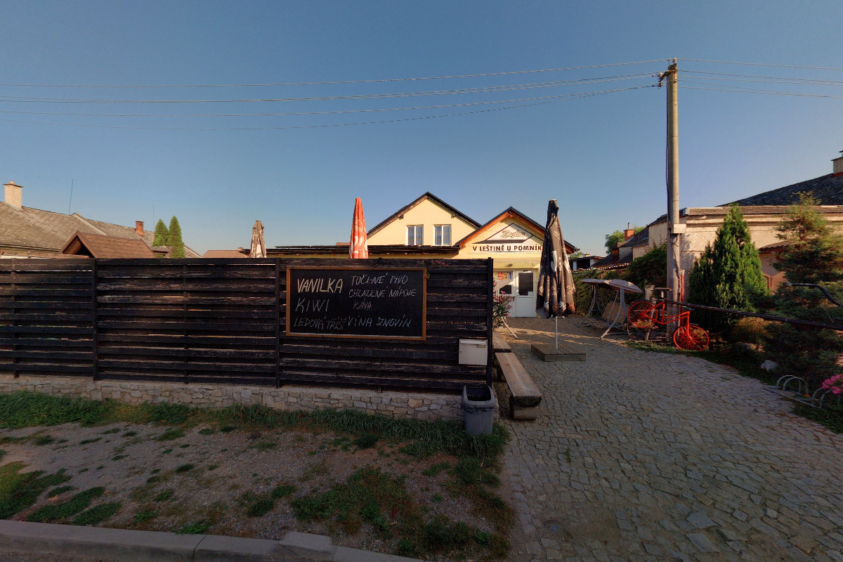 Zmrzlina v Leštině u pomníku foto 6