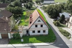 Hrubá stavba v obci Slatina u Jevíčka