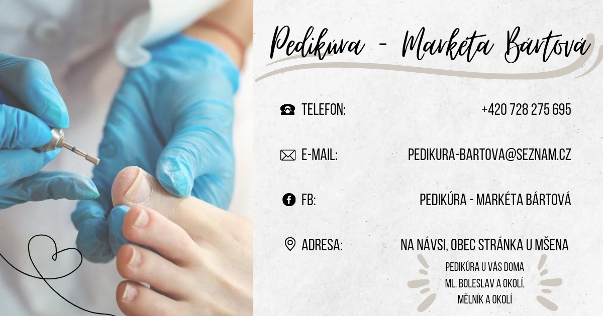Pedikúra - Markéta Bártová foto 1