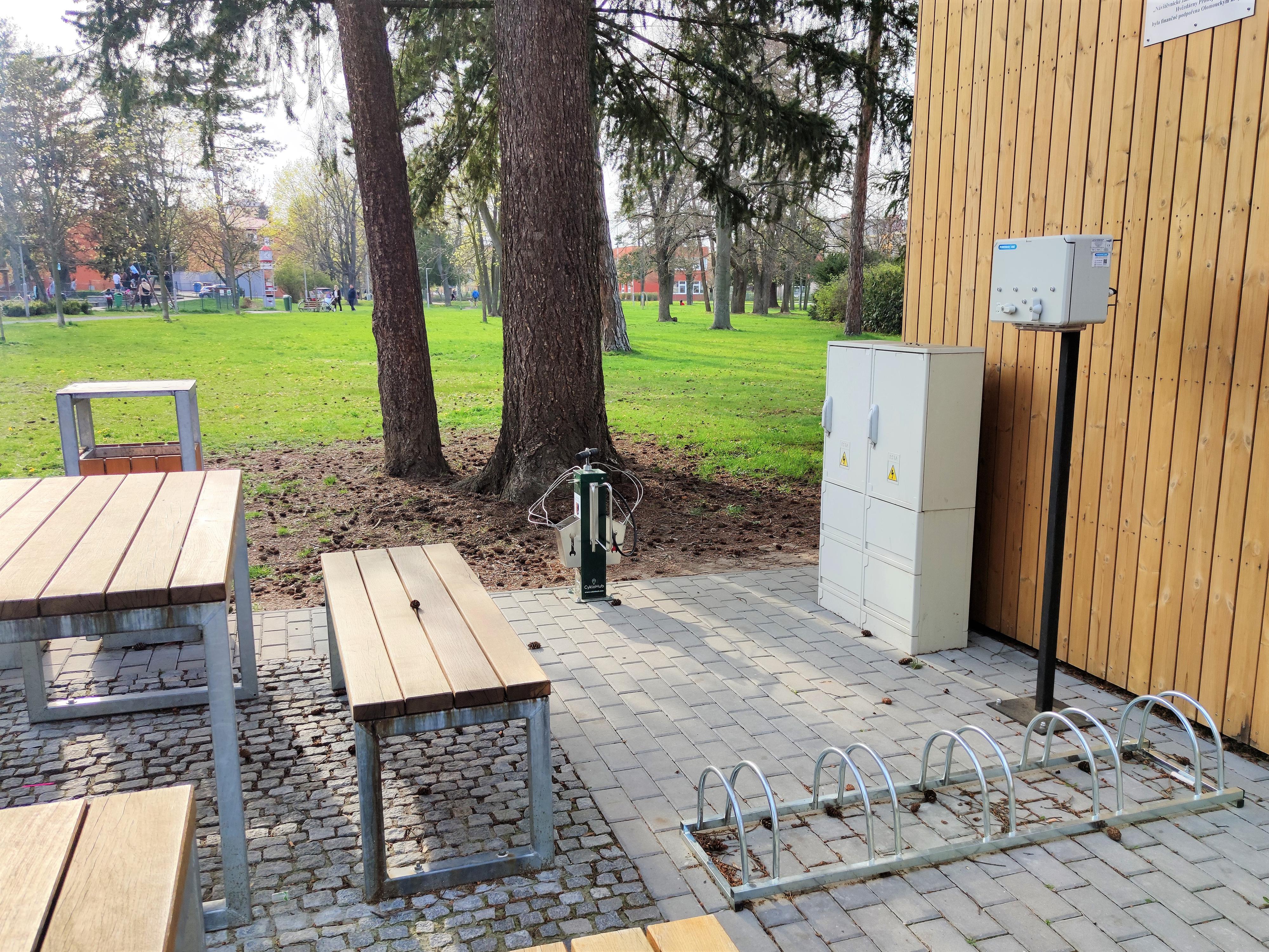 Nabíjecí stanice Kolářovy sady Prostějov foto 3