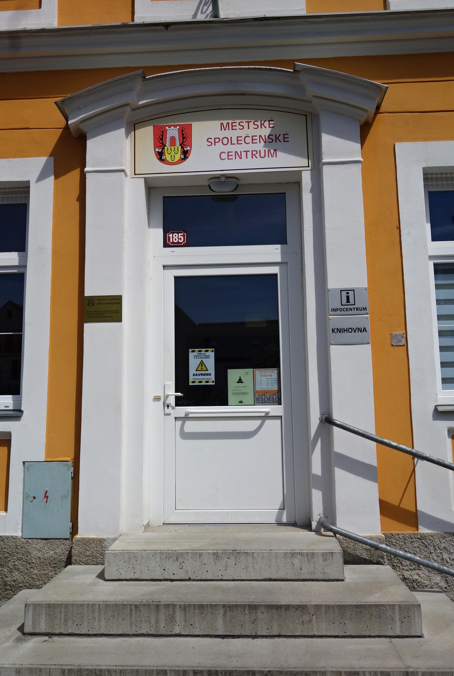 Informační centrum města Hroznětín foto 2