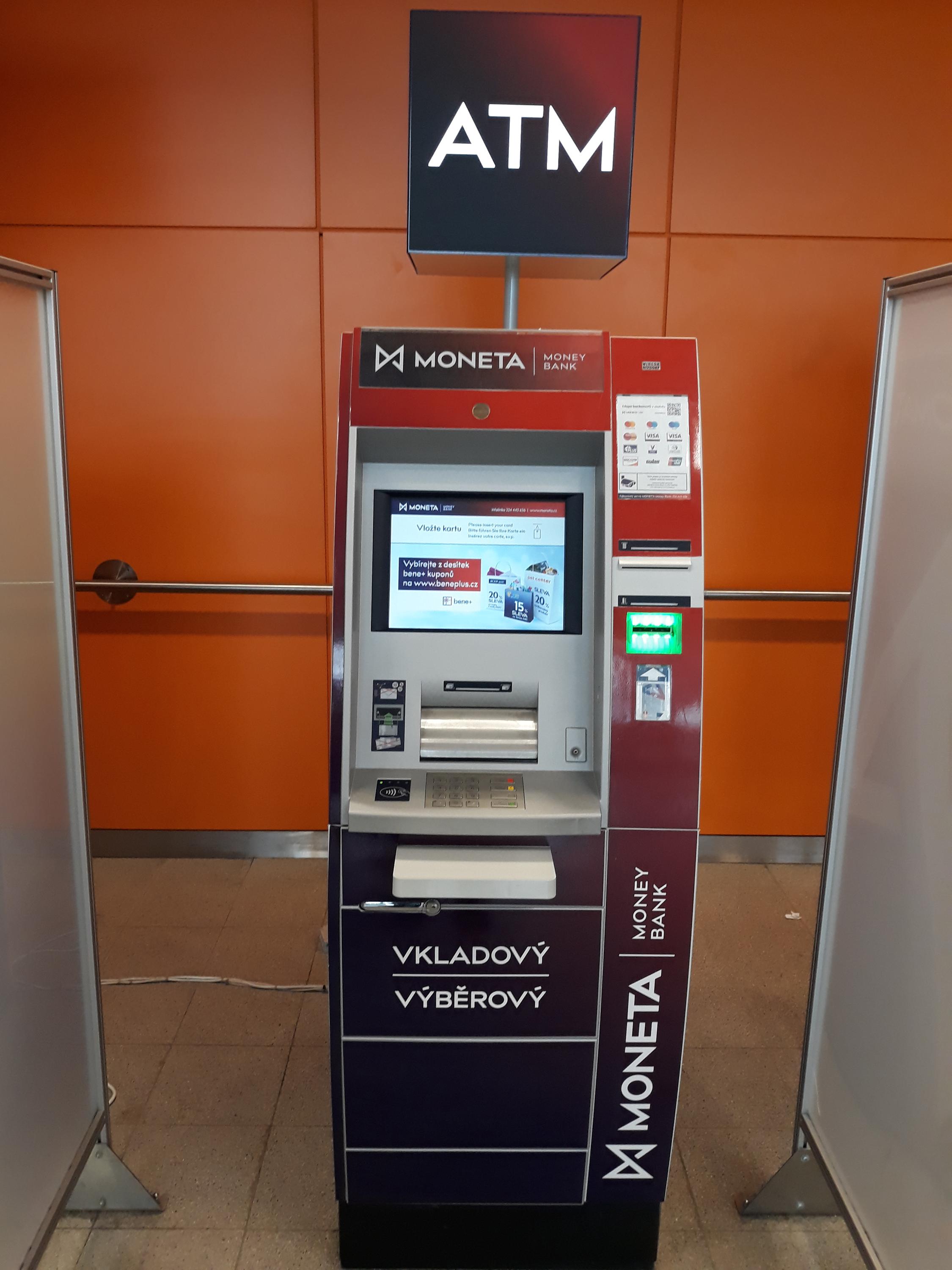 Bankomat MONETA Money Bank vkladový foto 2