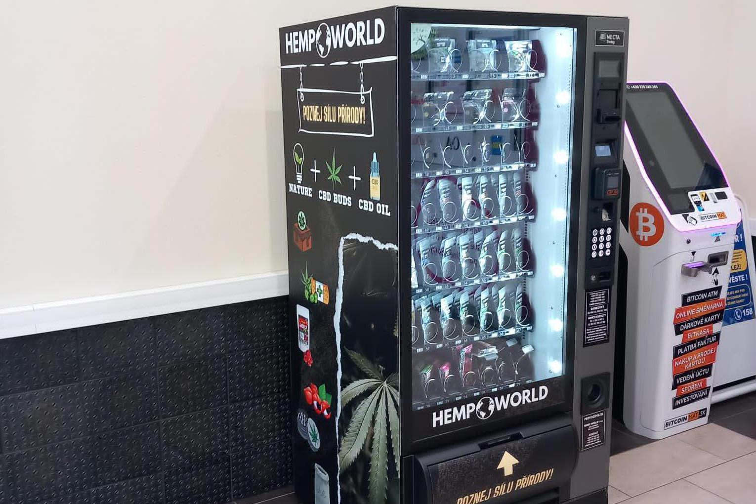 Hemp World CBD HHC Automat (Food mart, convenience store, daily consumer  goods store, corner grocery) • Mapy.com