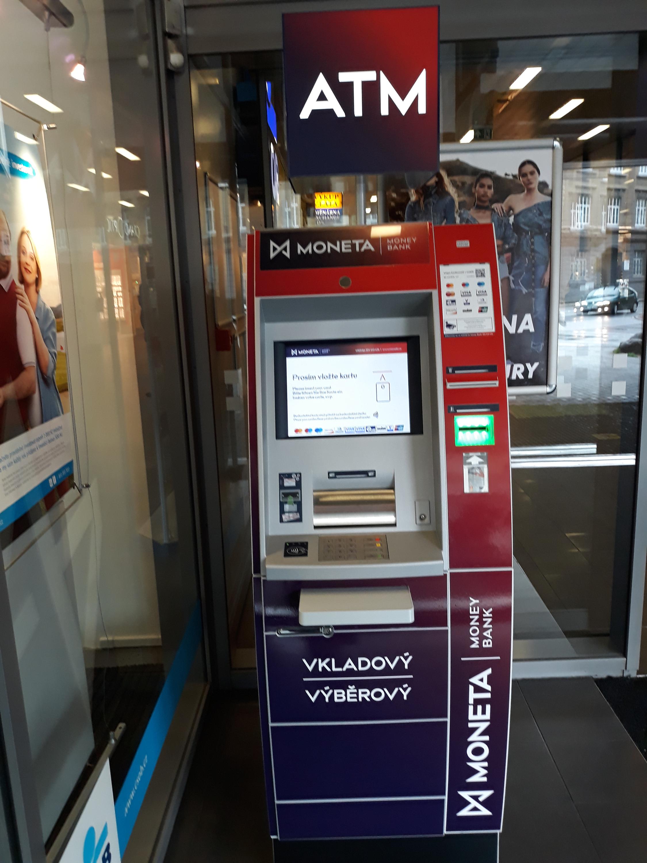 Bankomat MONETA Money Bank vkladový foto 2