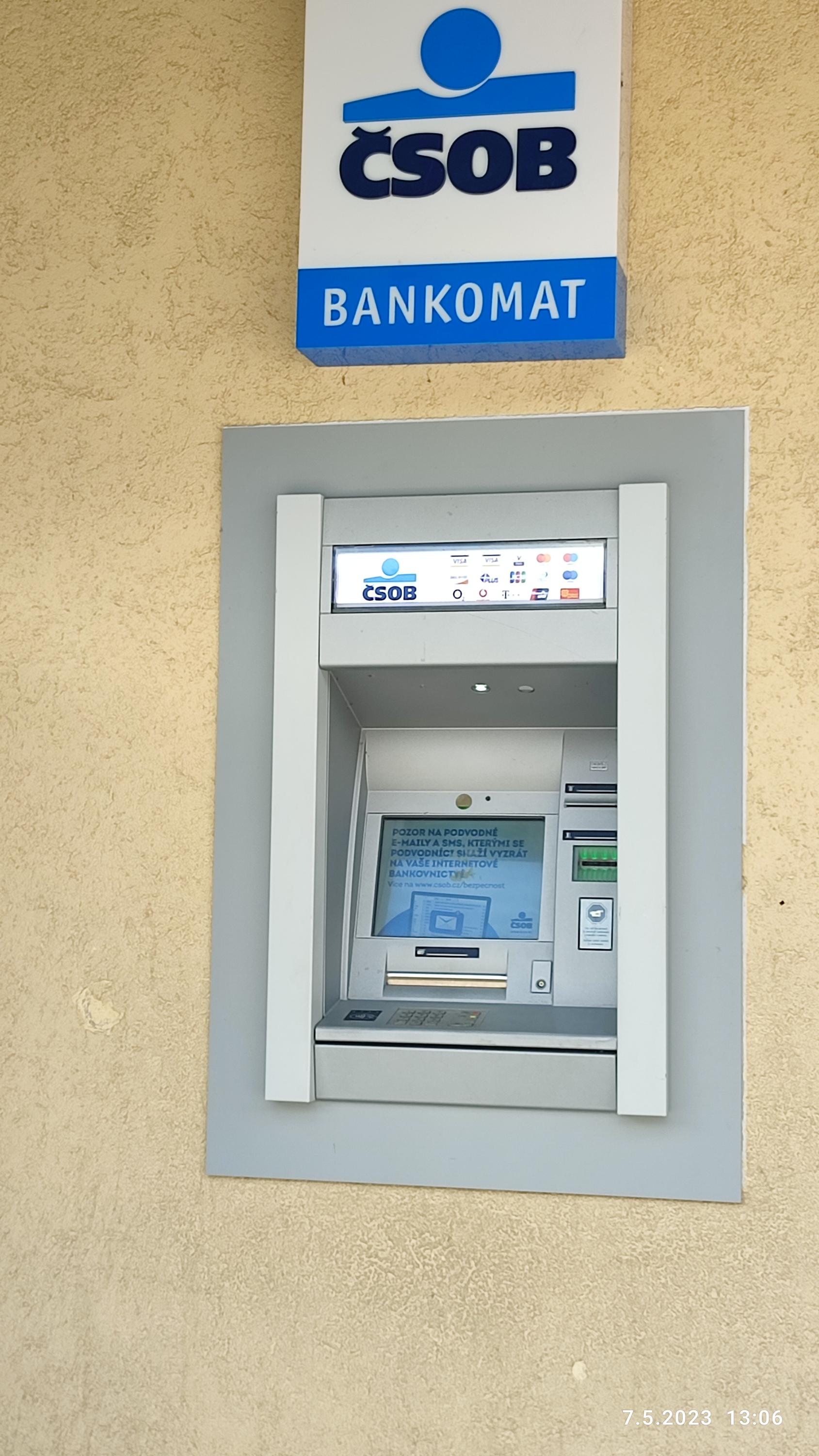 Bankomat ČSOB foto 2