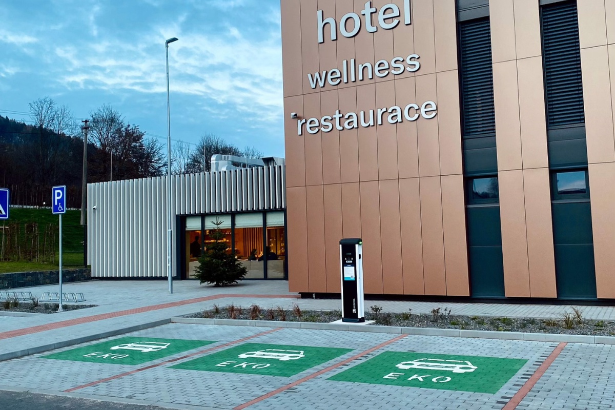 KAPKA RESORT - Nabíjecí stanice