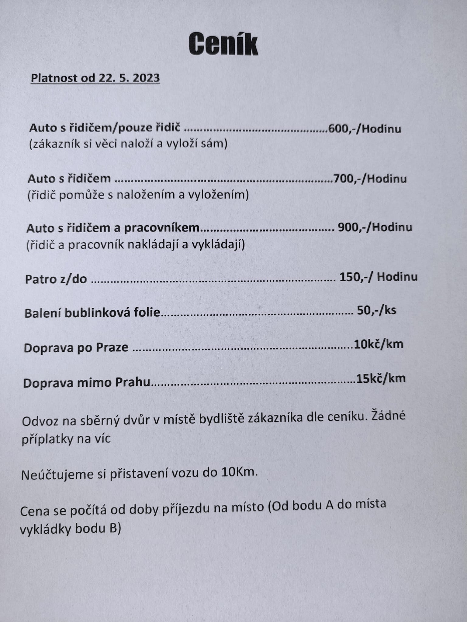 Autodoprava TERA foto 2