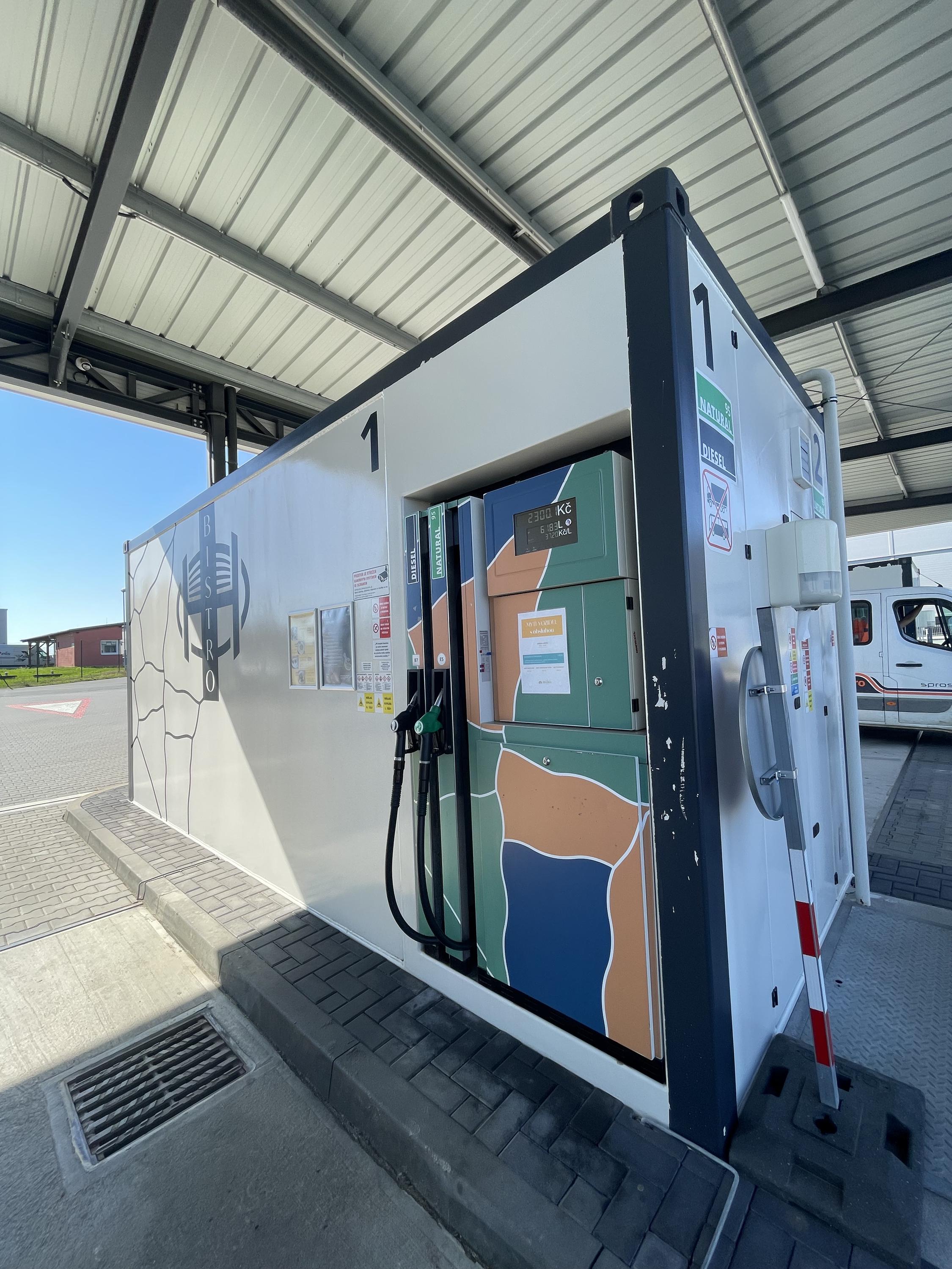 Čerpací stanice Multipark U Hněvoty