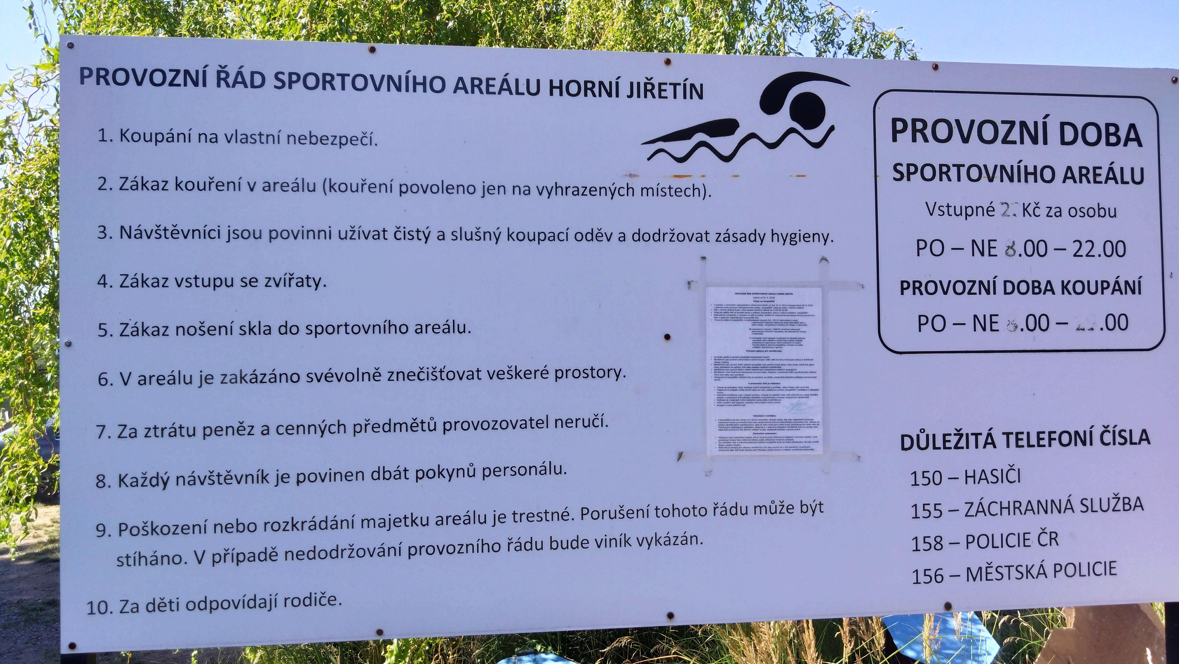 Koupaliště Horní Jiřetín foto 4