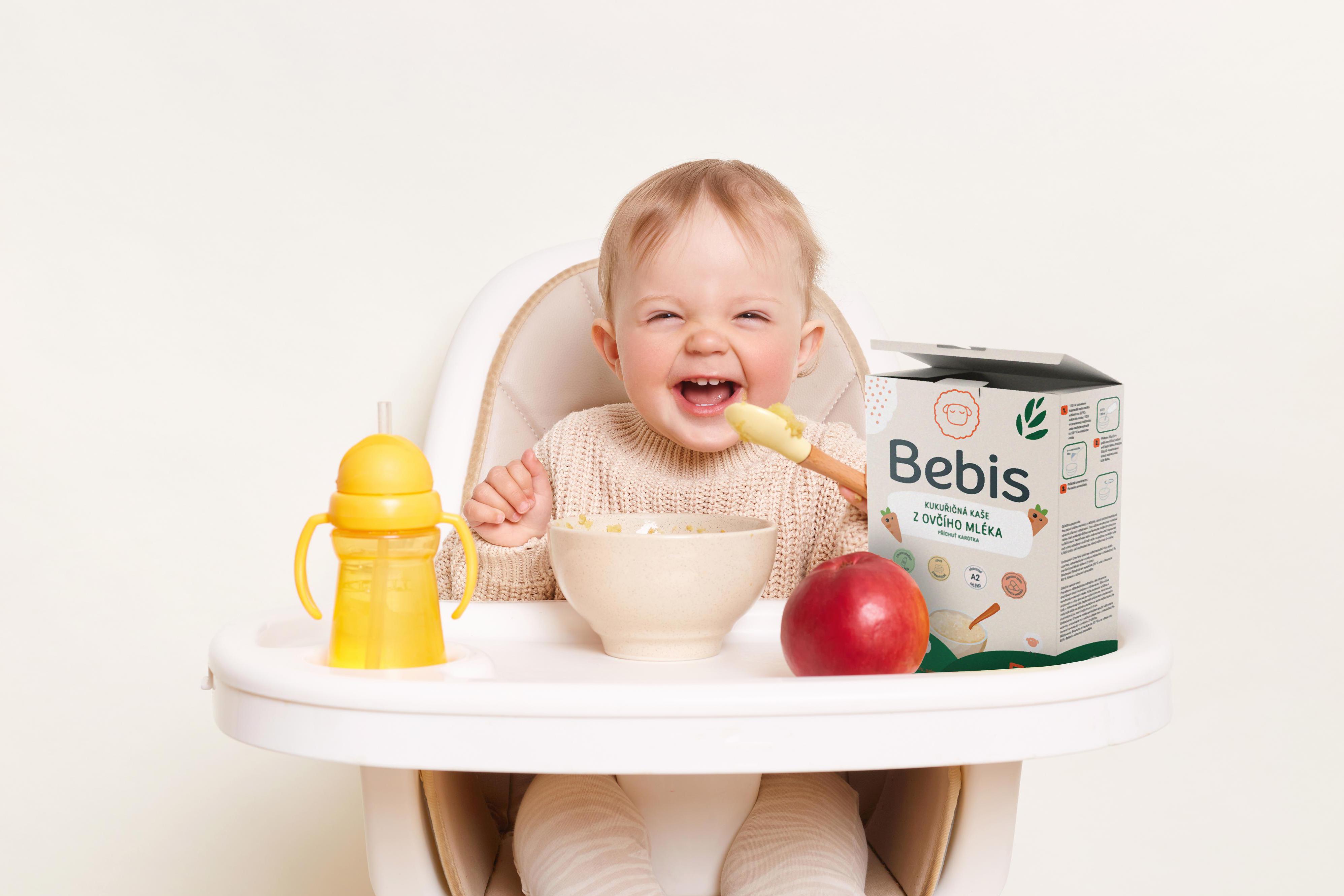 Bebis - dětské příkrmy s ovčím mlékem