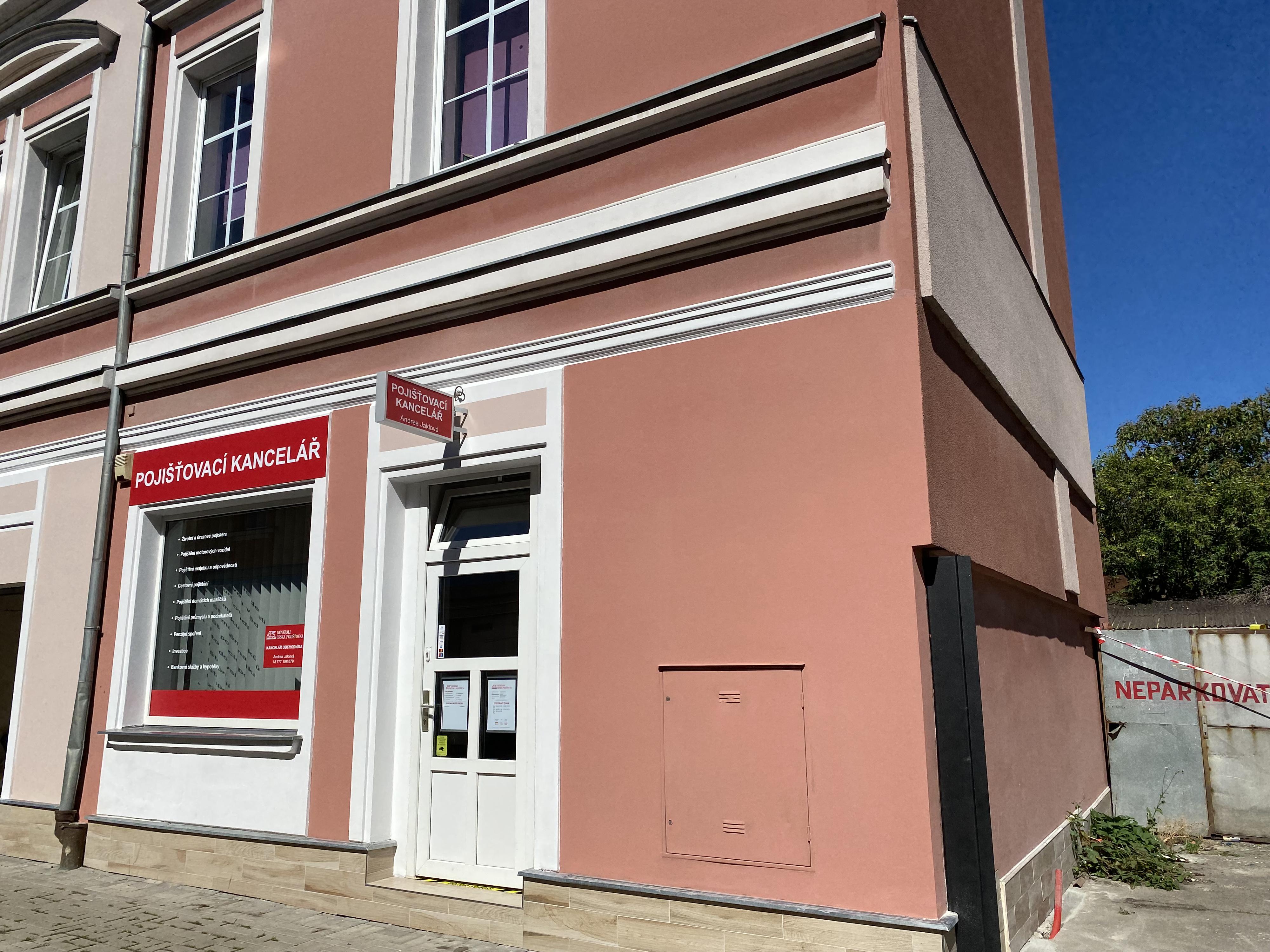 GENERALI ČESKÁ POJIŠŤOVNA,  kancelář obchodníka Andrea Jaklová foto 2