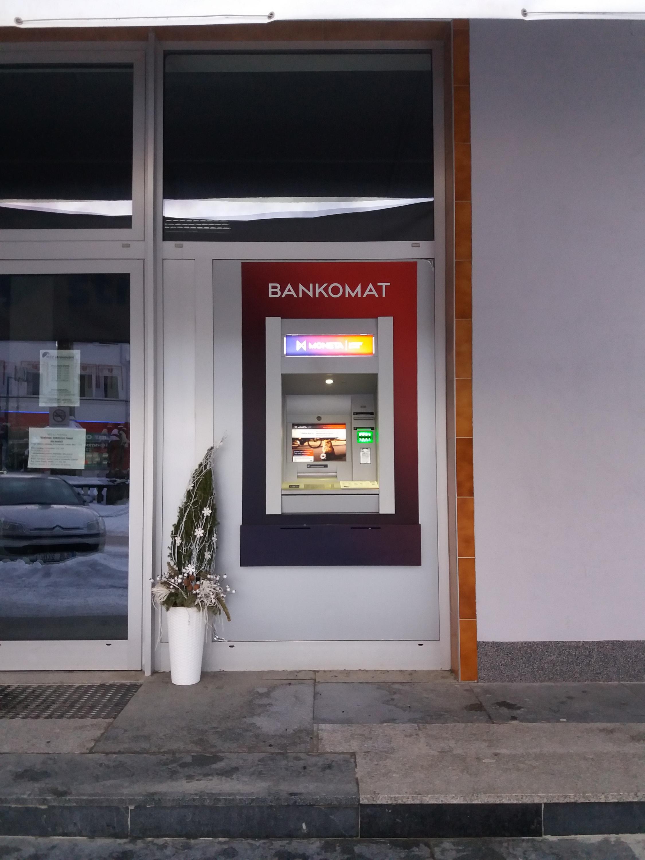 Bankomat MONETA Money Bank vkladový foto 2