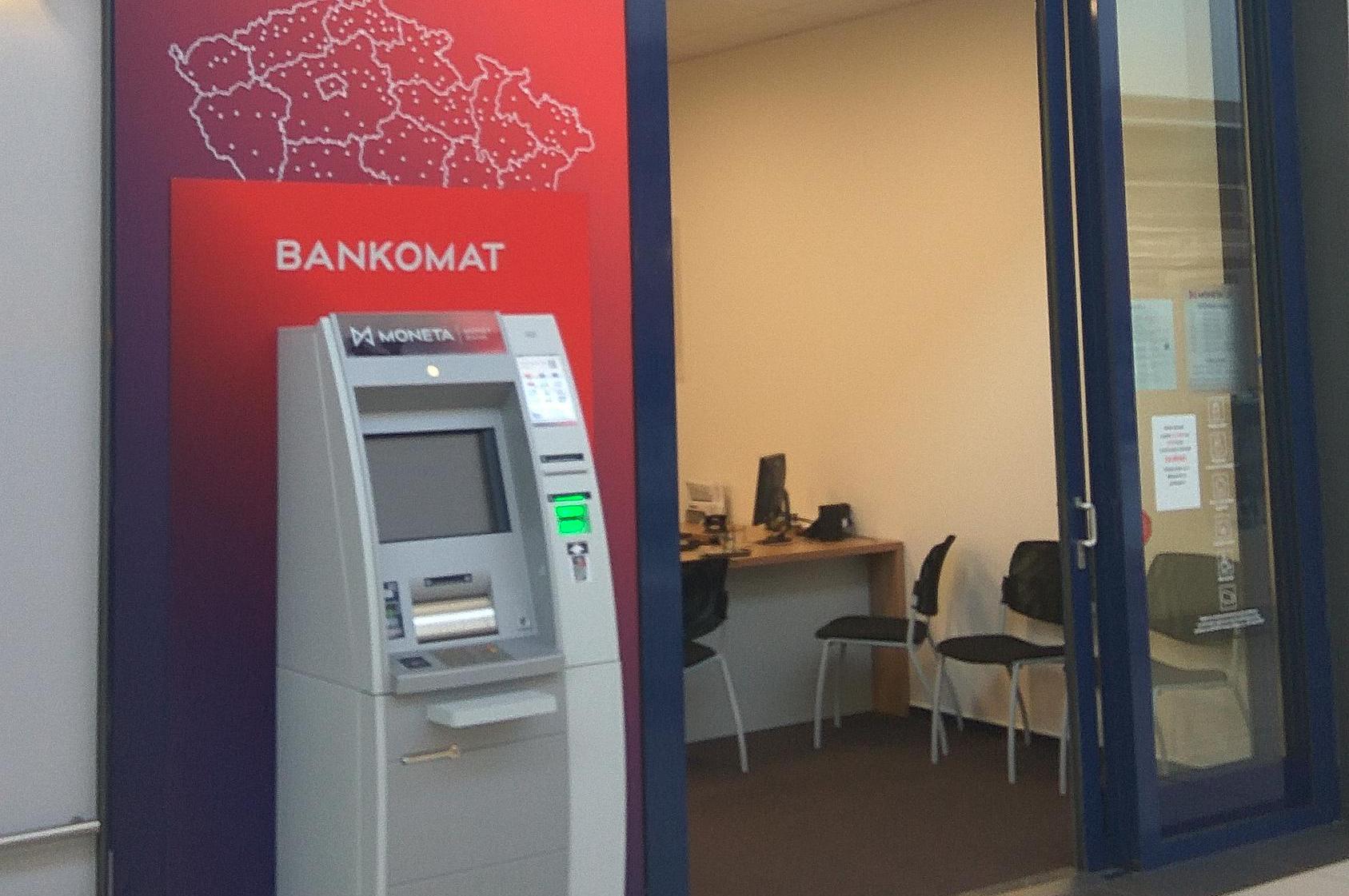 Bankomat MONETA Money Bank vkladový