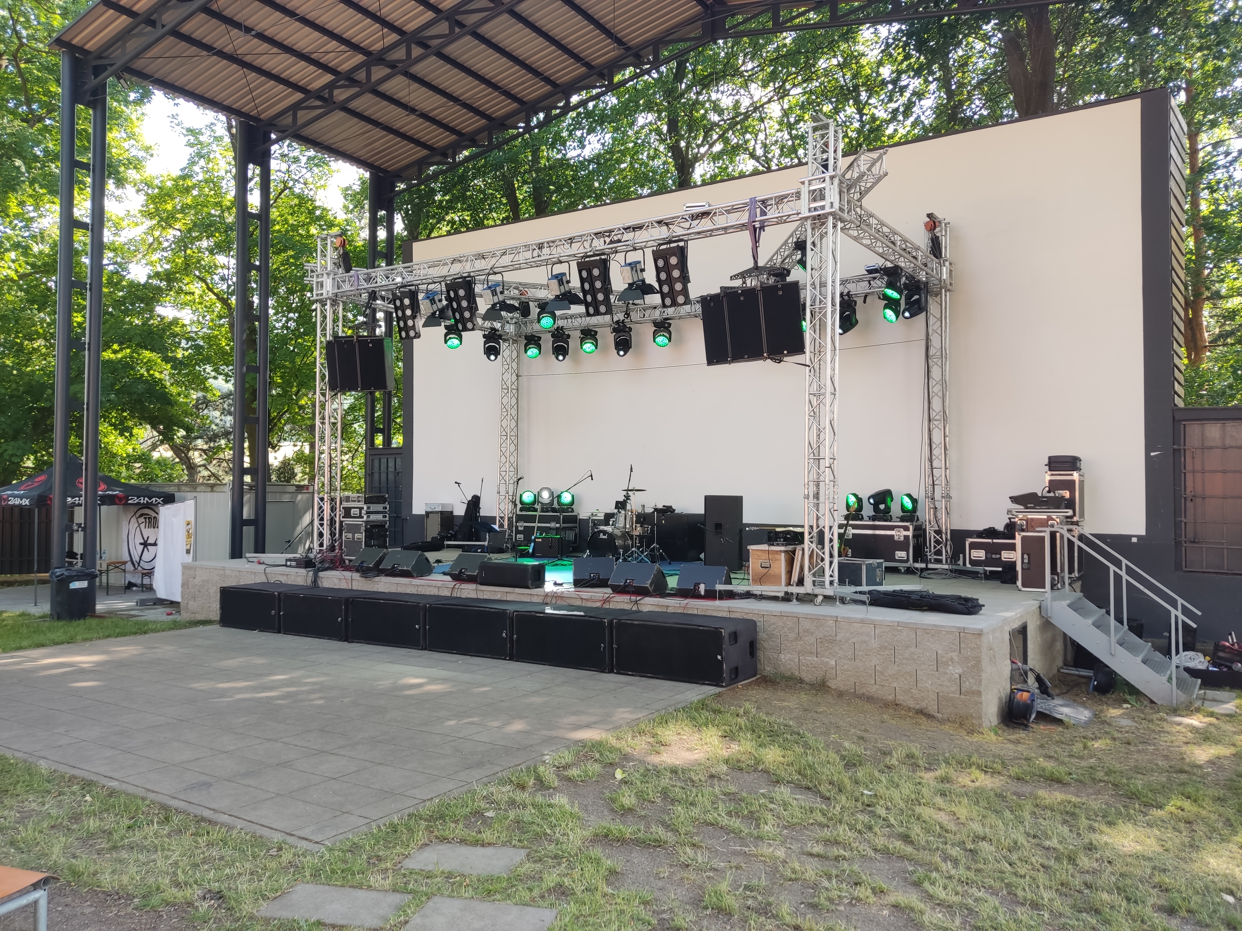 Letní kino Klášterec nad Ohří foto 2