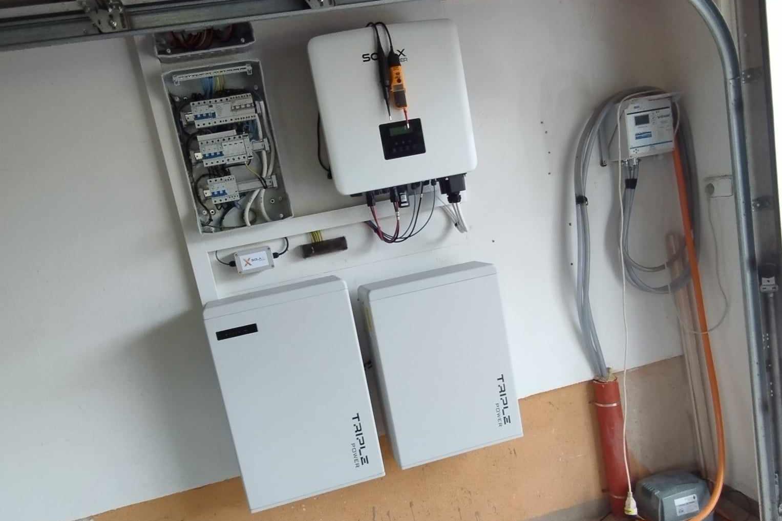 Elektroinstalace fotovoltaických elektráren SOLAX