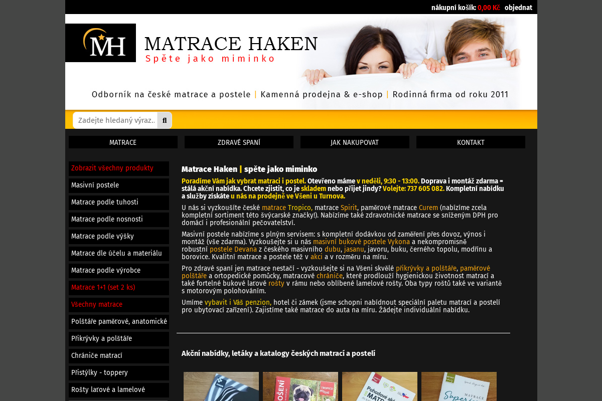 Matrace-haken.cz