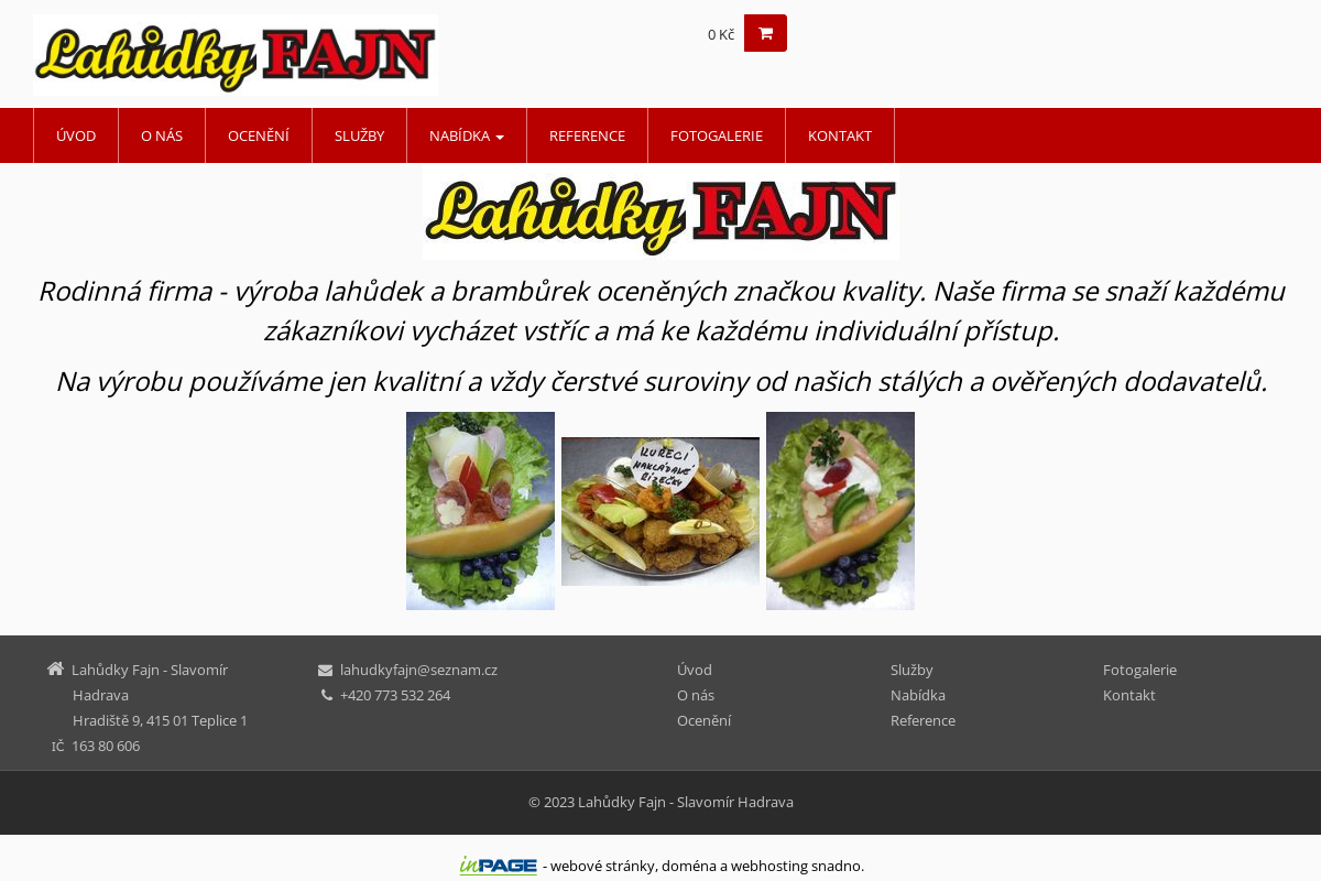 Lahudkyfajn.cz foto 1