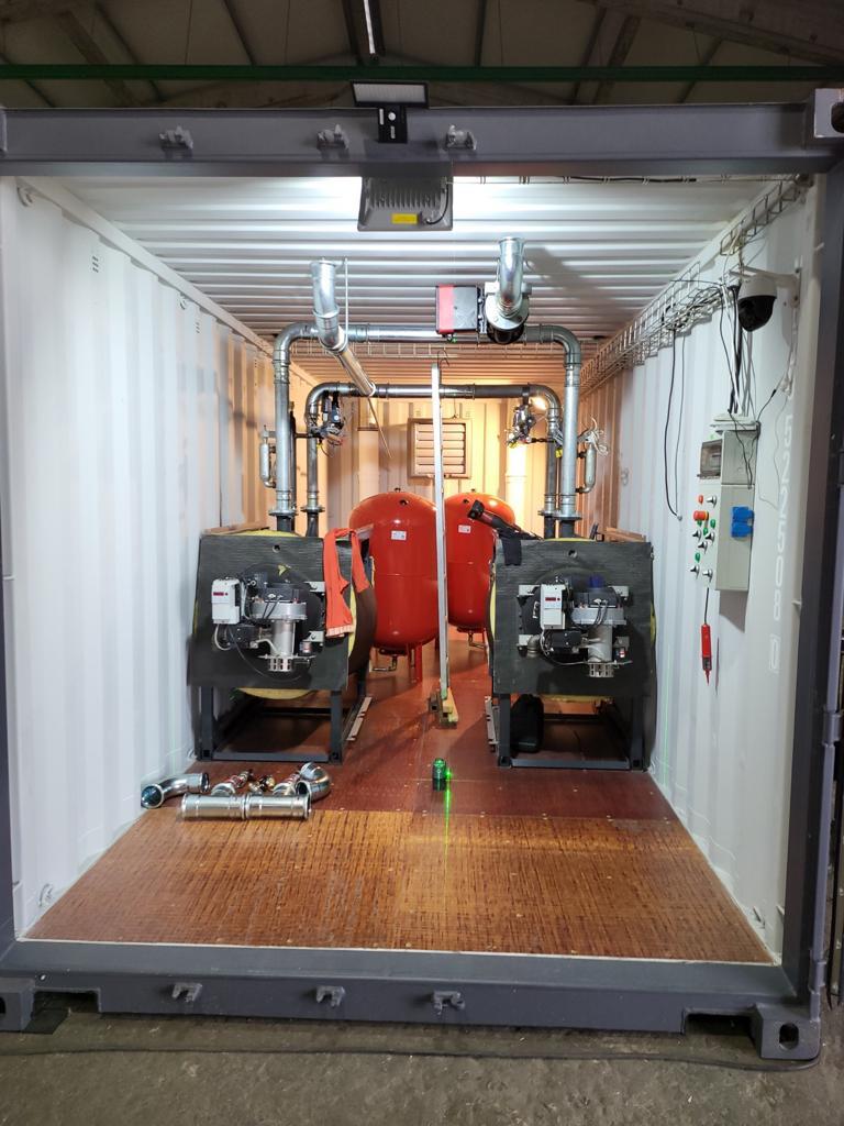 Mobilní kotelna foto 3