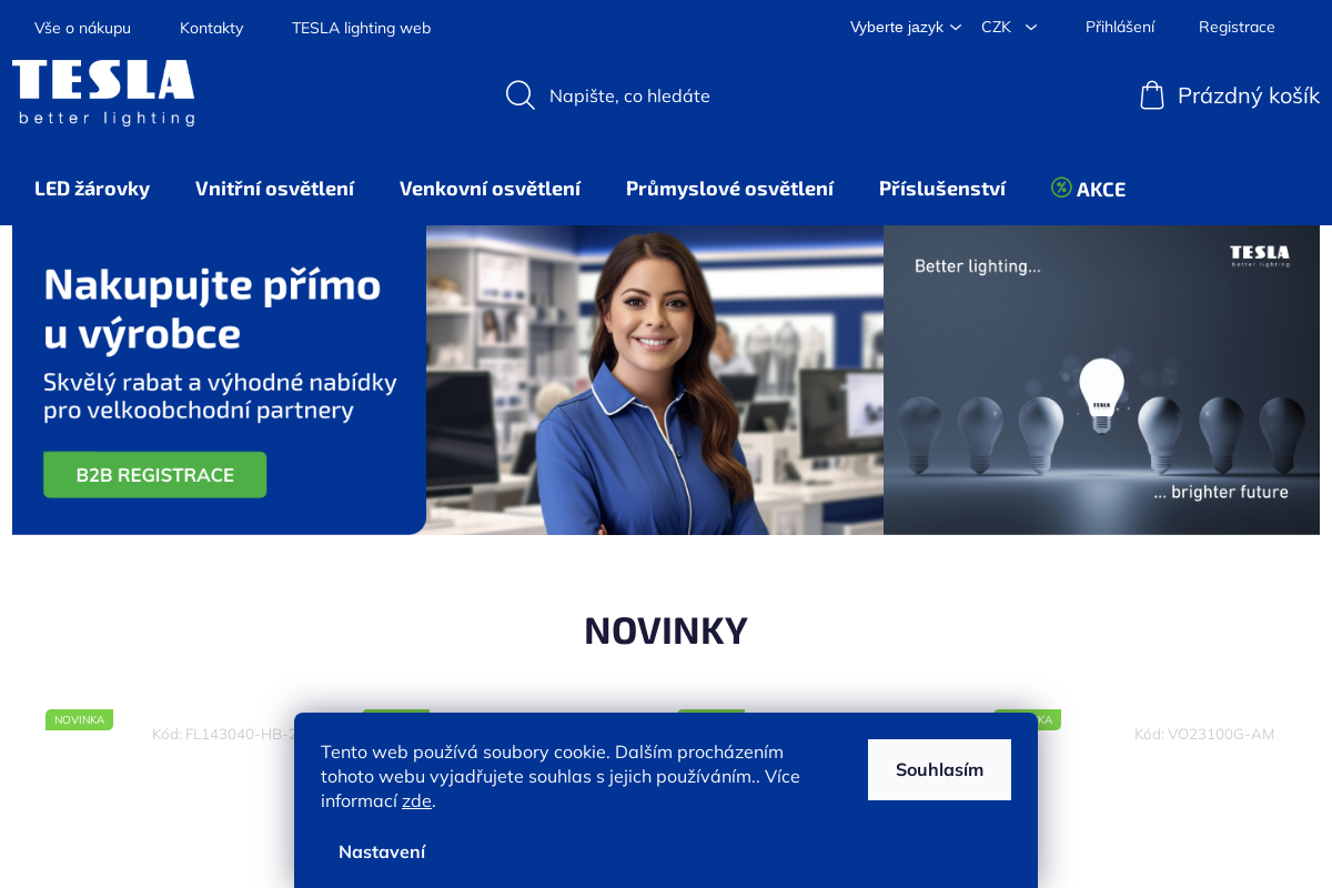 TESLA lighting - e-shop