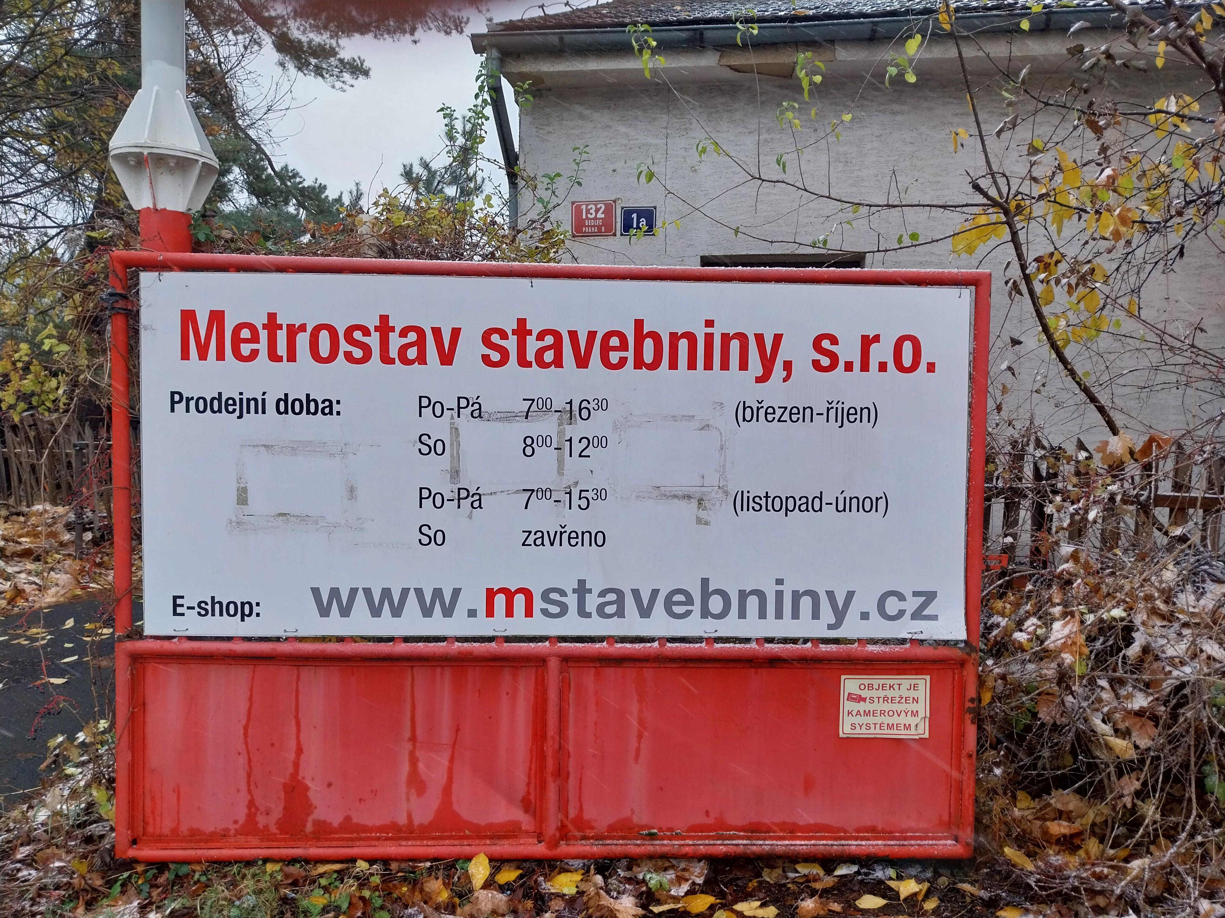 Metrostav stavebniny, s.r.o. foto 2