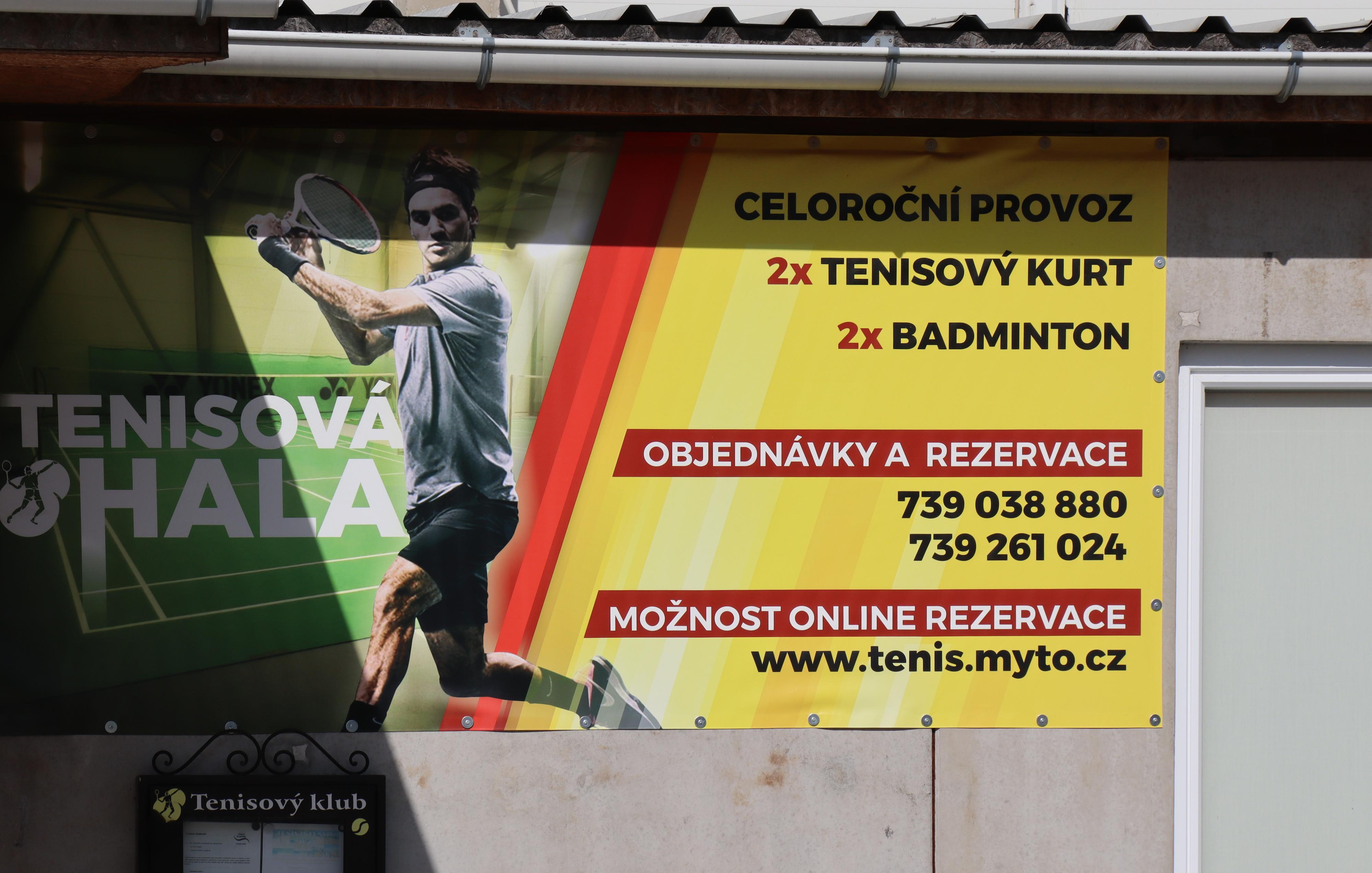 Tenisová hala foto 2
