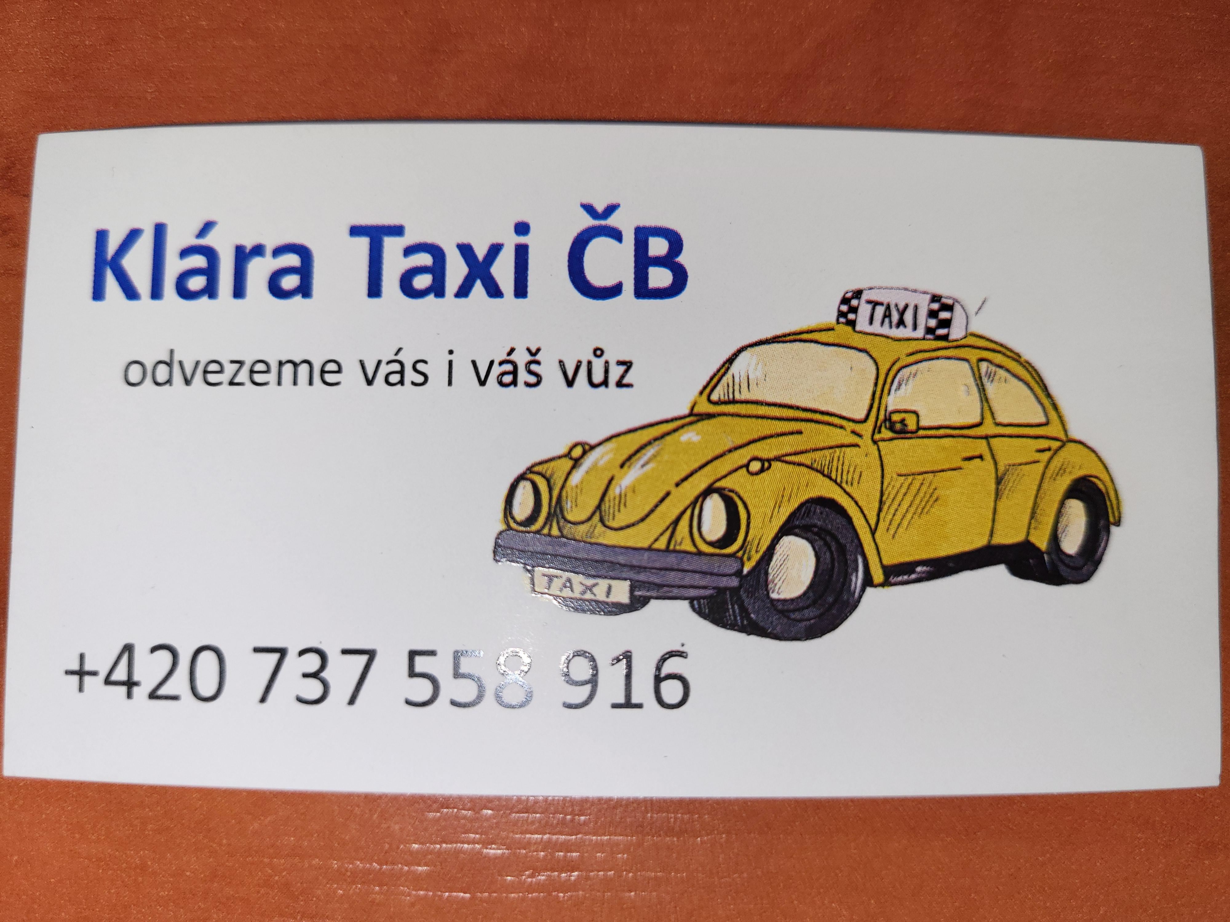 Taxi Klára foto 1