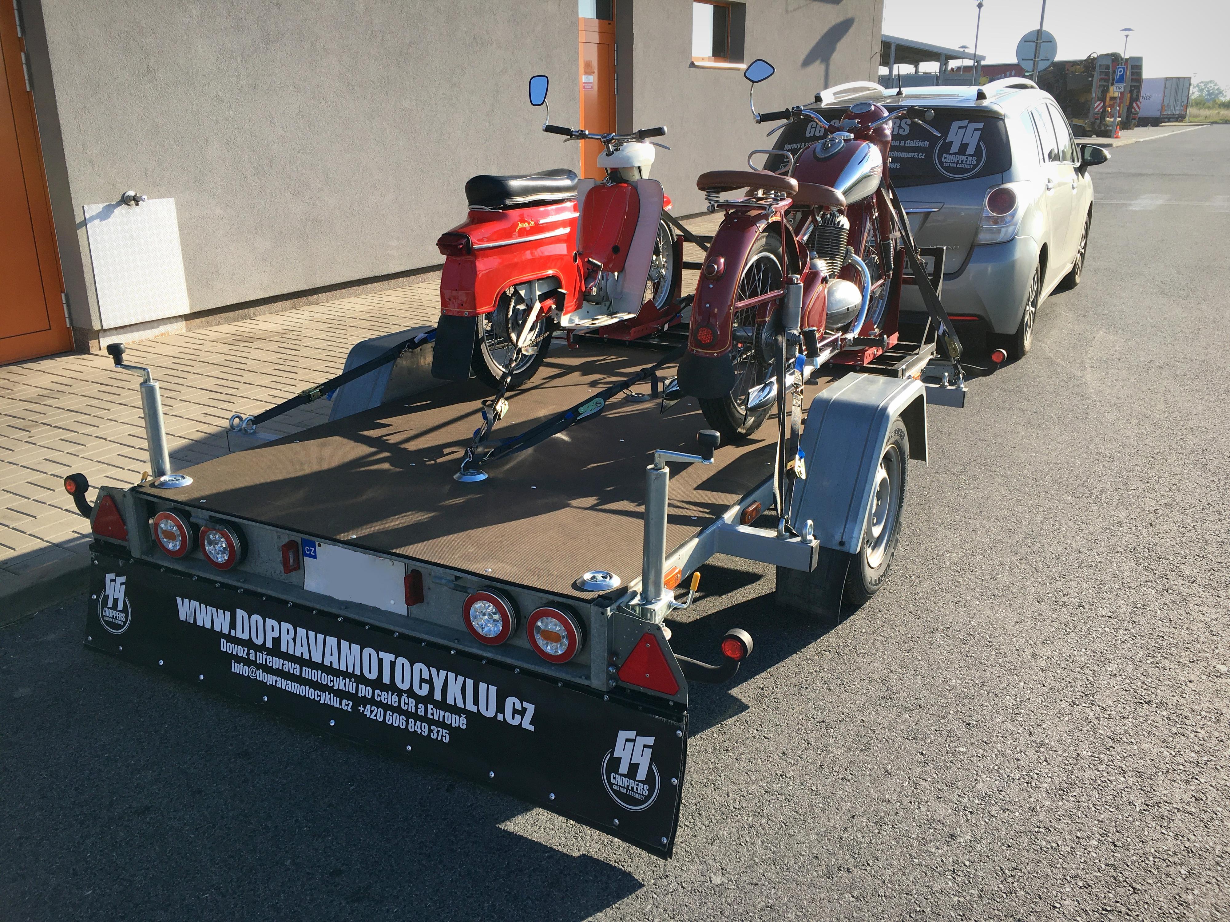 GG Choppers - Doprava motocyklů foto 4