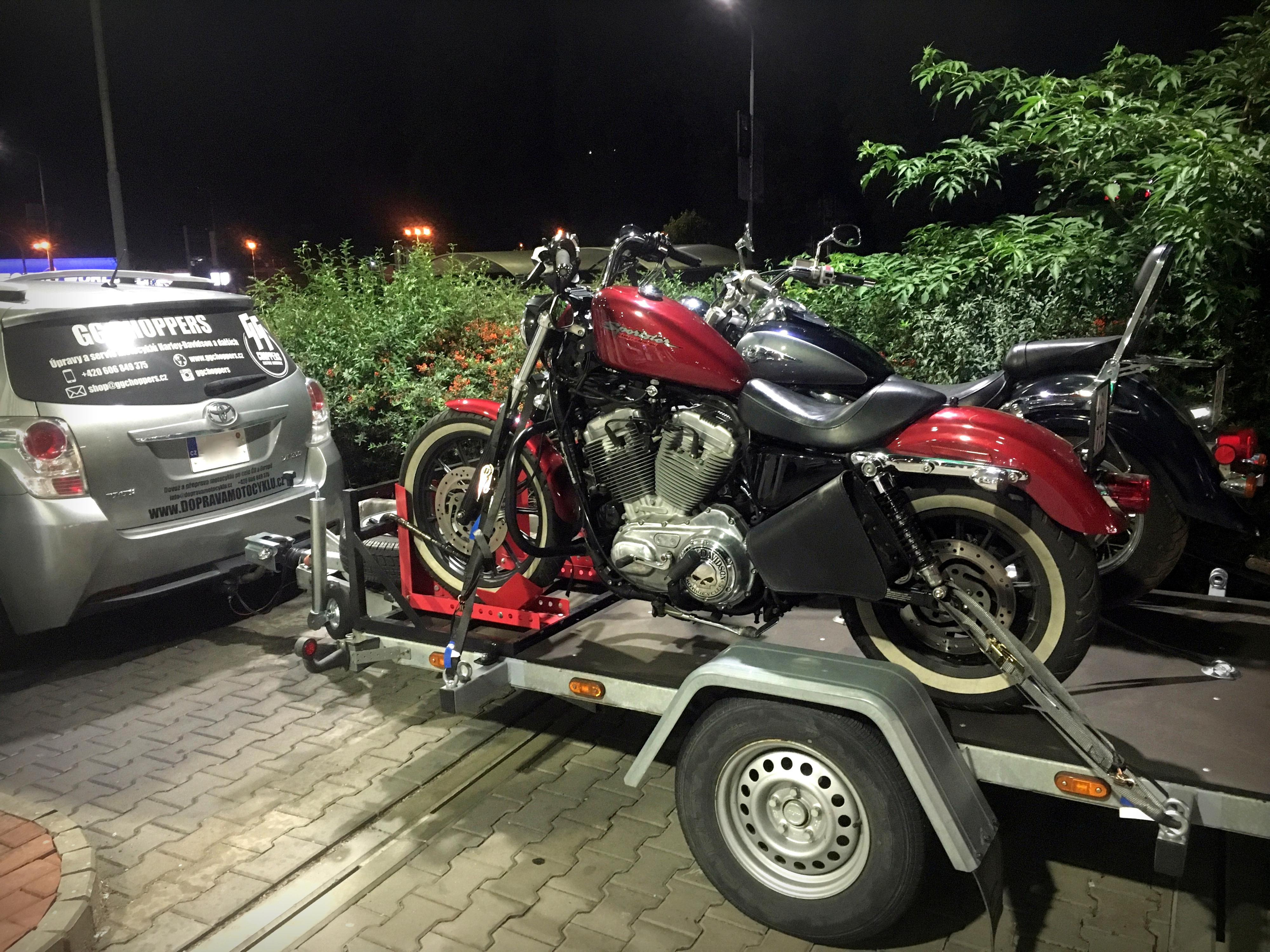 GG Choppers - Doprava motocyklů foto 5