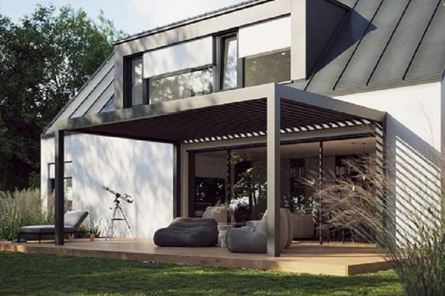 Novinka bioklimatická Pergola Lamelino Climax